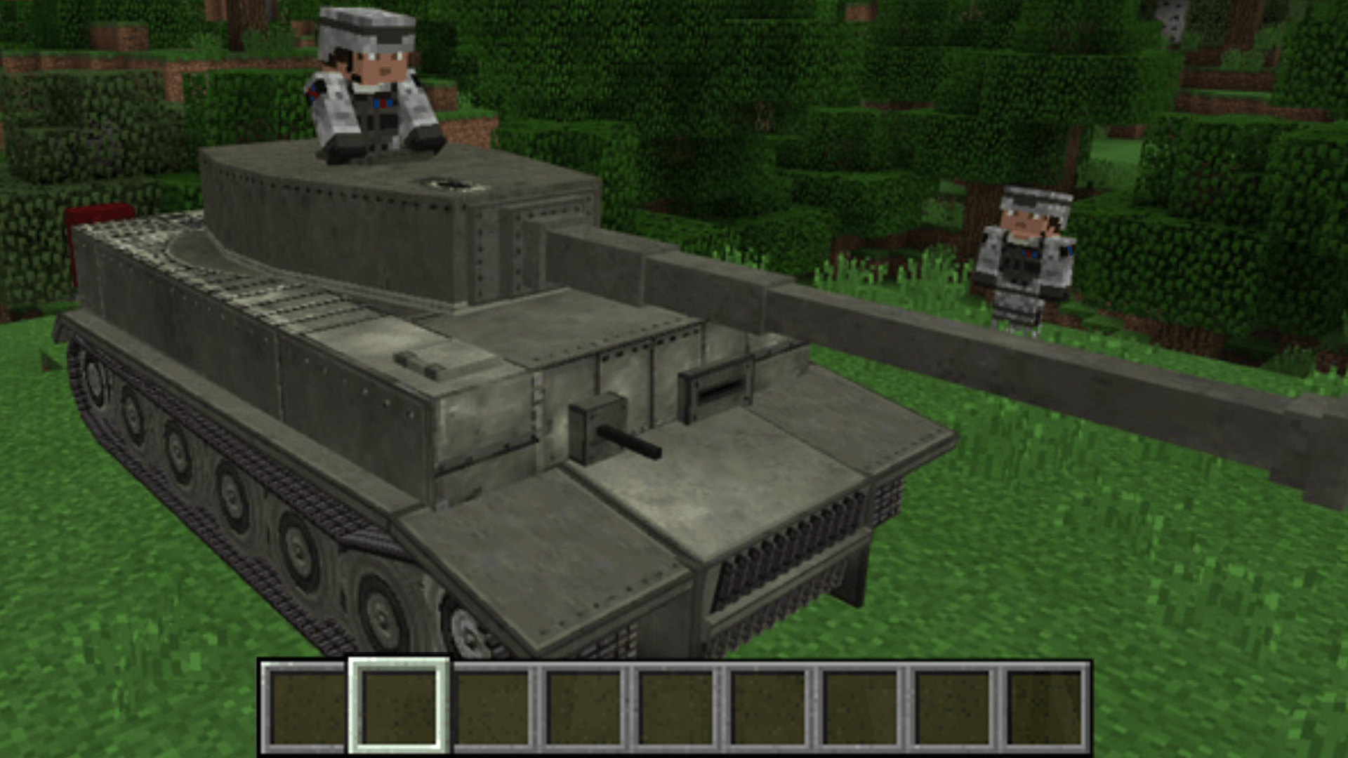 اسکرین شات 5 برنامه Tank Mod for Minecraft PE