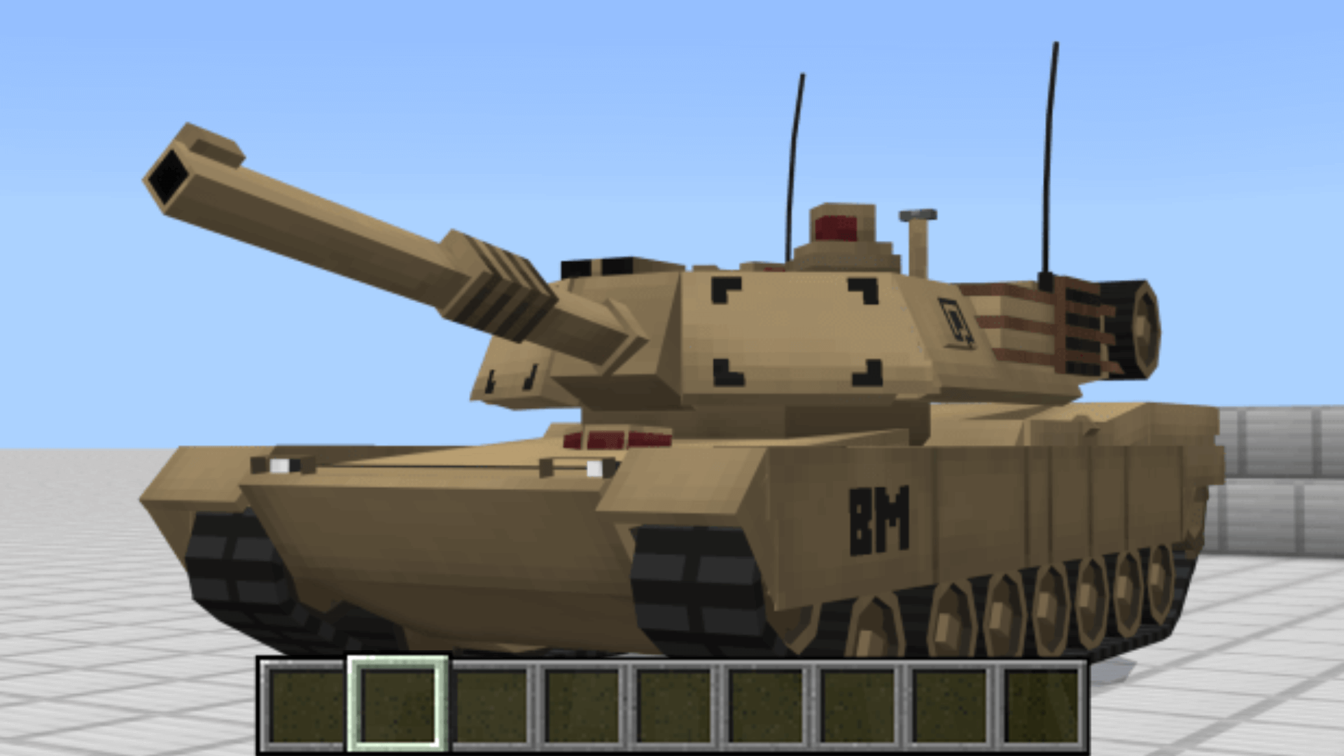 اسکرین شات 2 برنامه Tank Mod for Minecraft PE