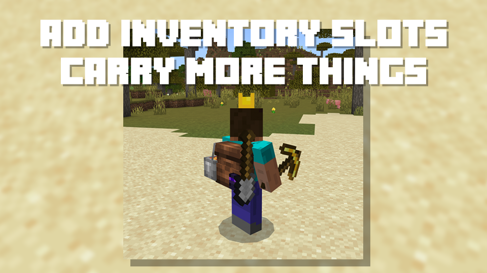 اسکرین شات 2 برنامه Backpack Mod for Minecraft