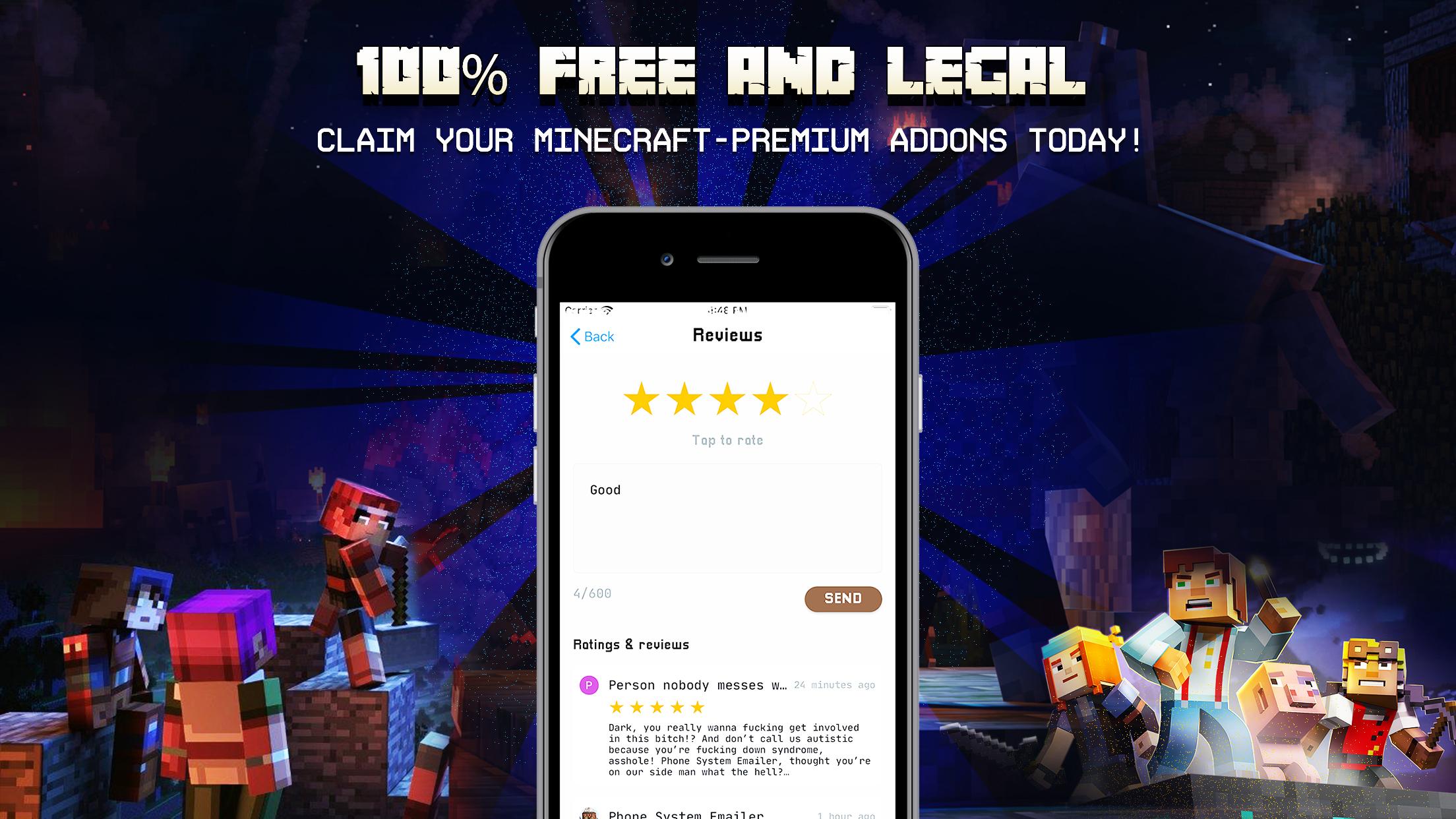 اسکرین شات 4 برنامه Addons for Minecraft PE - MCPE