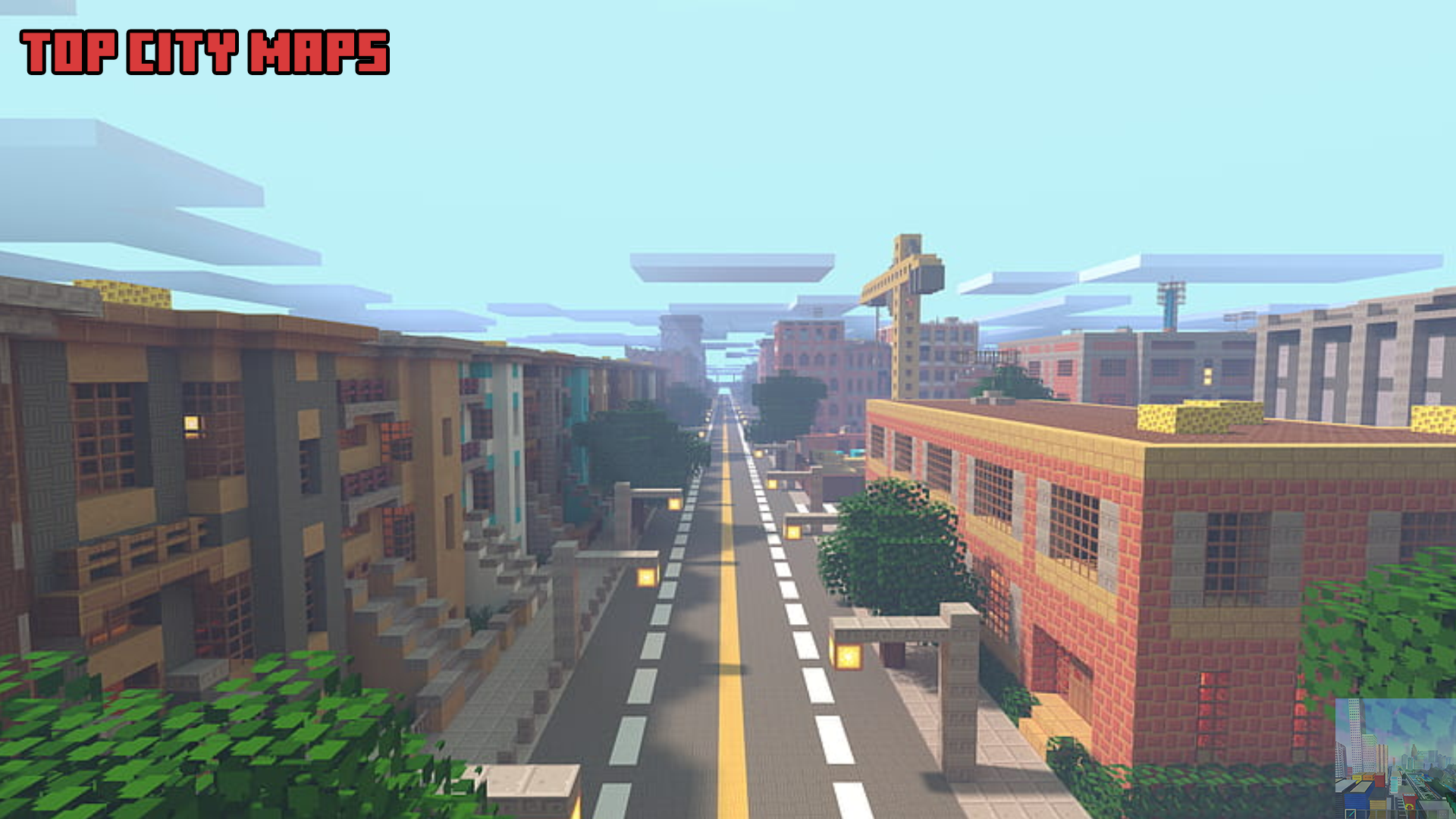 اسکرین شات 2 برنامه City Maps For Minecraft