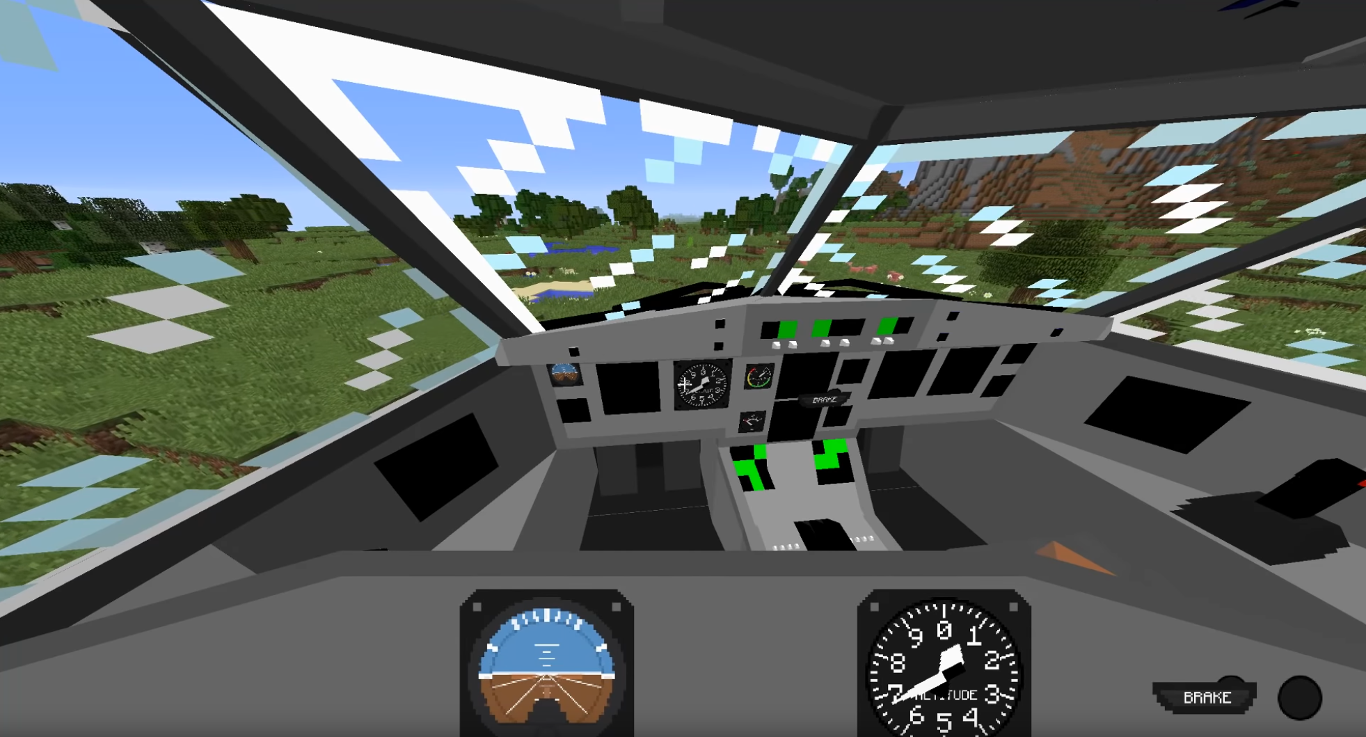 اسکرین شات 2 برنامه Airplanes mods for Minecraft