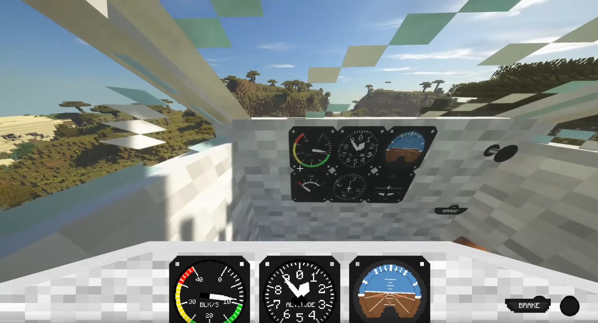 اسکرین شات 5 برنامه Airplanes mods for Minecraft