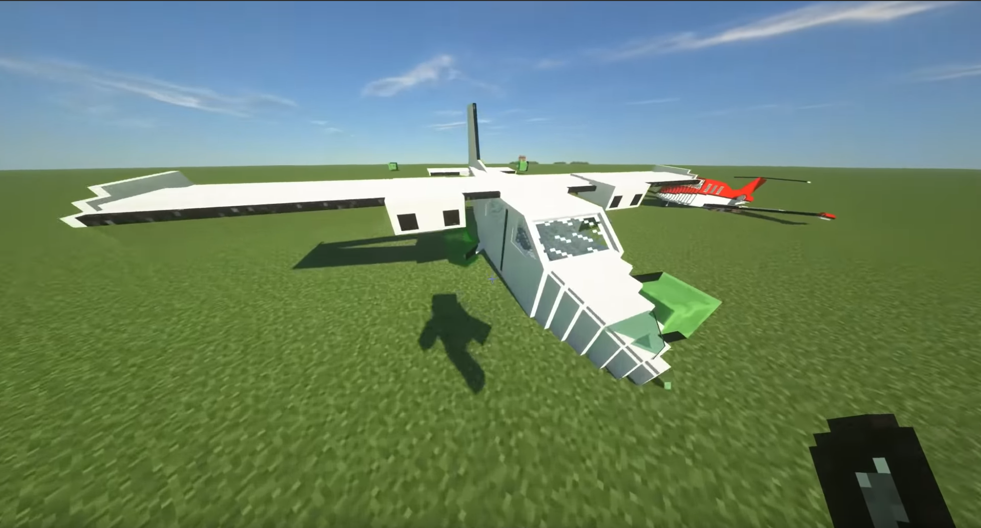 اسکرین شات 1 برنامه Airplanes mods for Minecraft