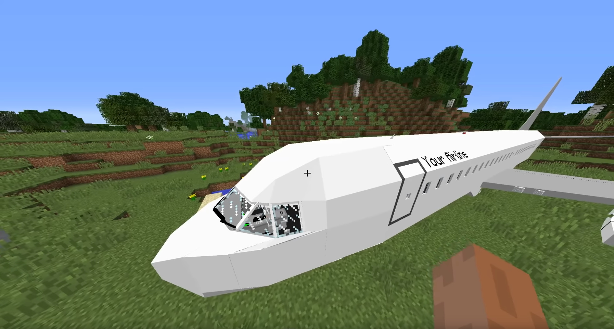 اسکرین شات 4 برنامه Airplanes mods for Minecraft