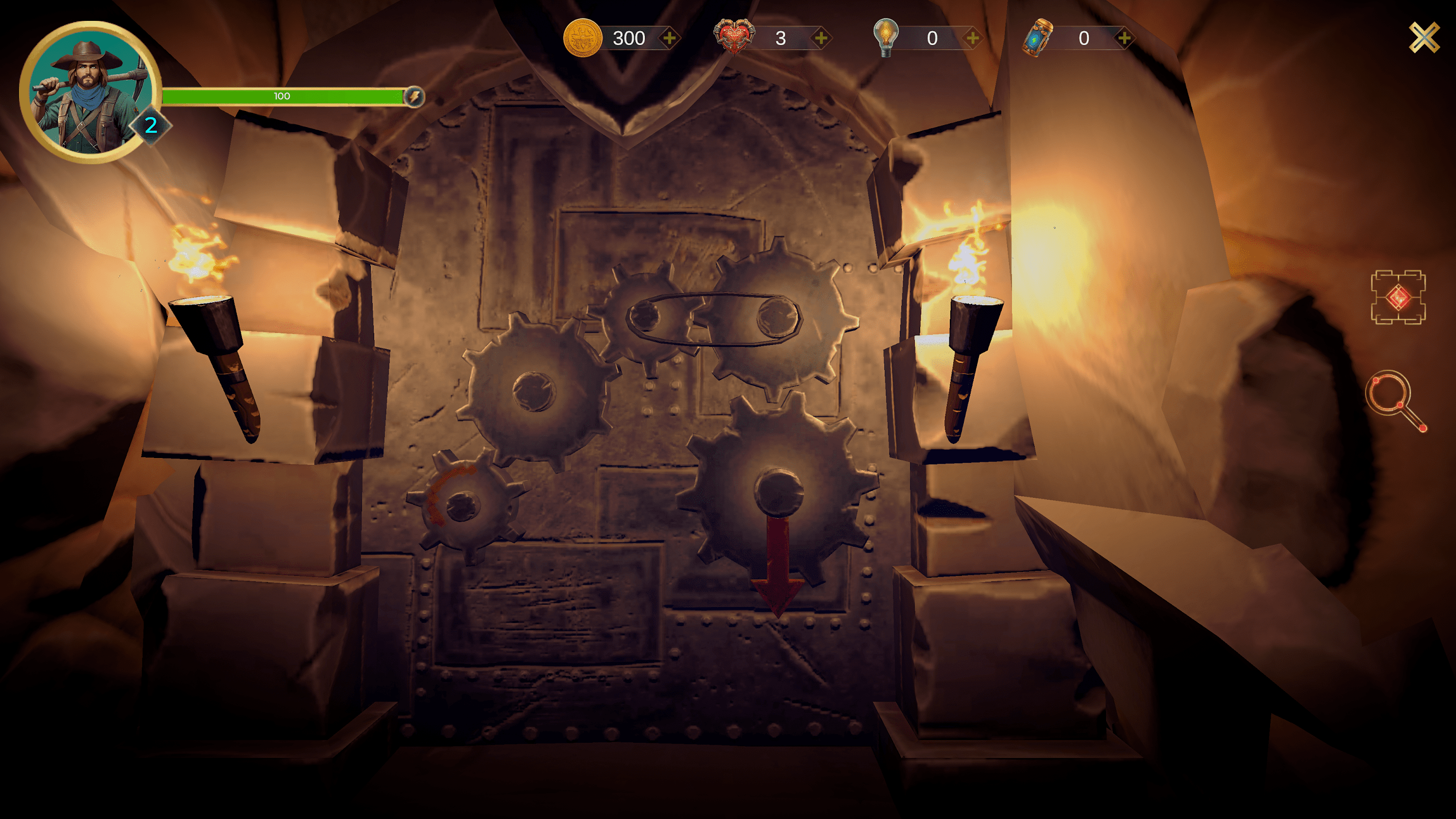 اسکرین شات 4 بازی Miner Escape: Puzzle Adventure