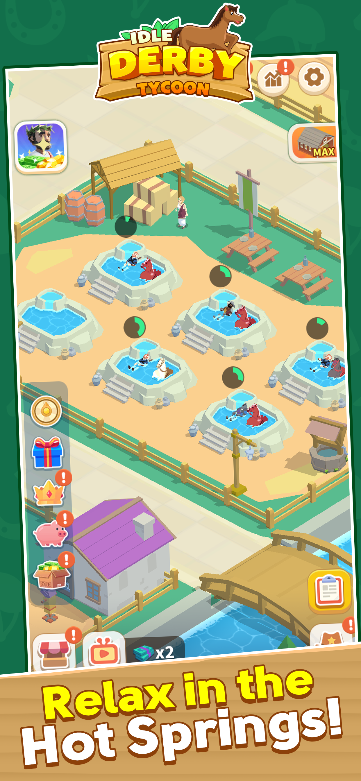 اسکرین شات 3 بازی Idle Derby Tycoon