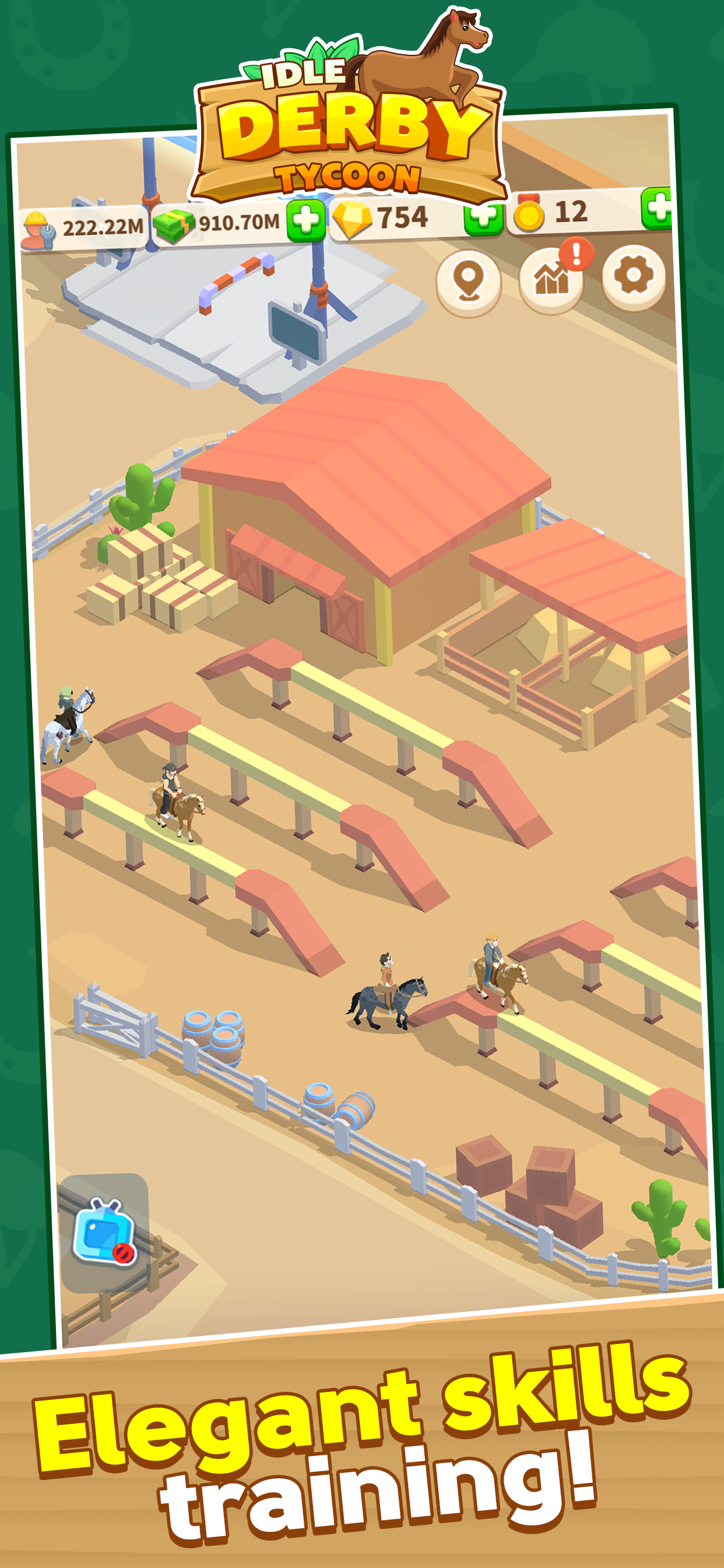 اسکرین شات 4 بازی Idle Derby Tycoon