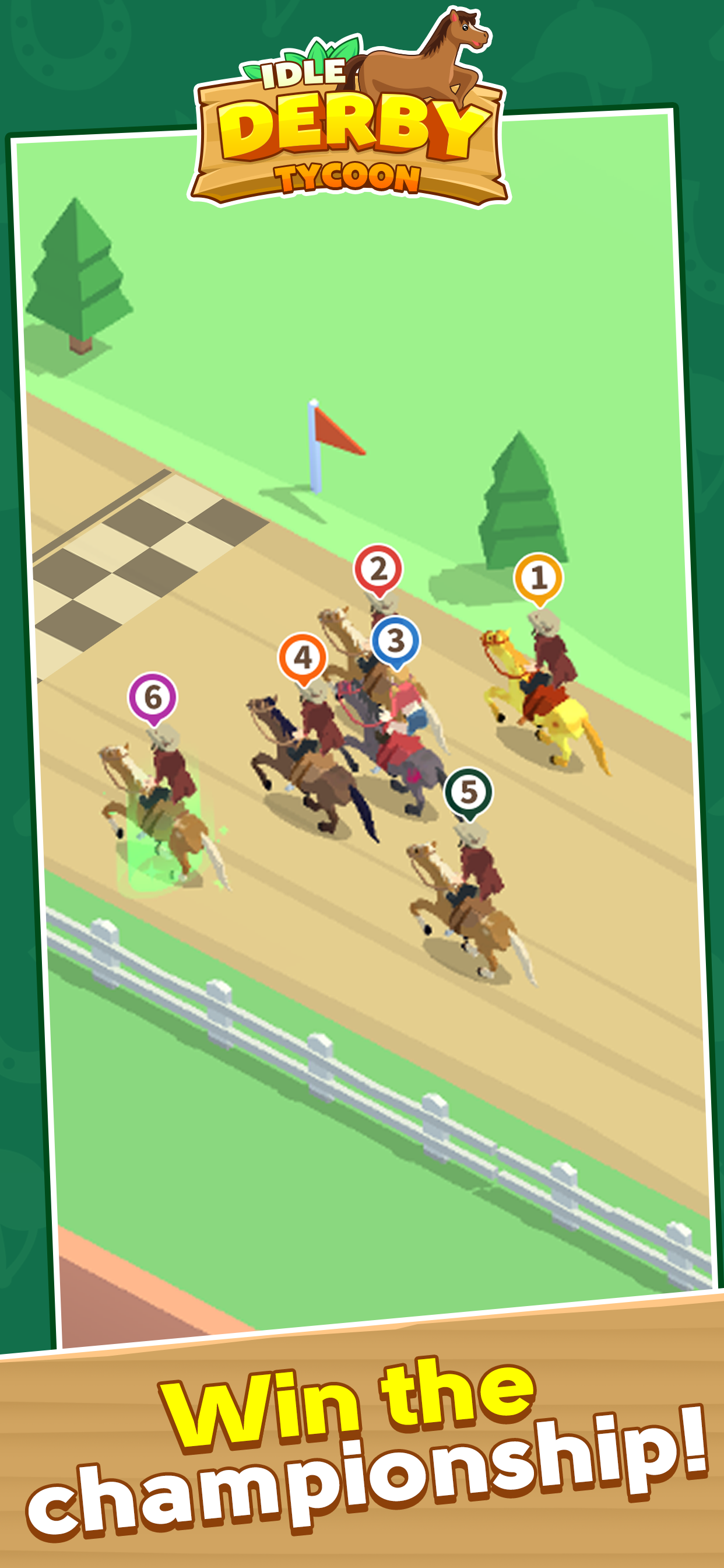 اسکرین شات 2 بازی Idle Derby Tycoon