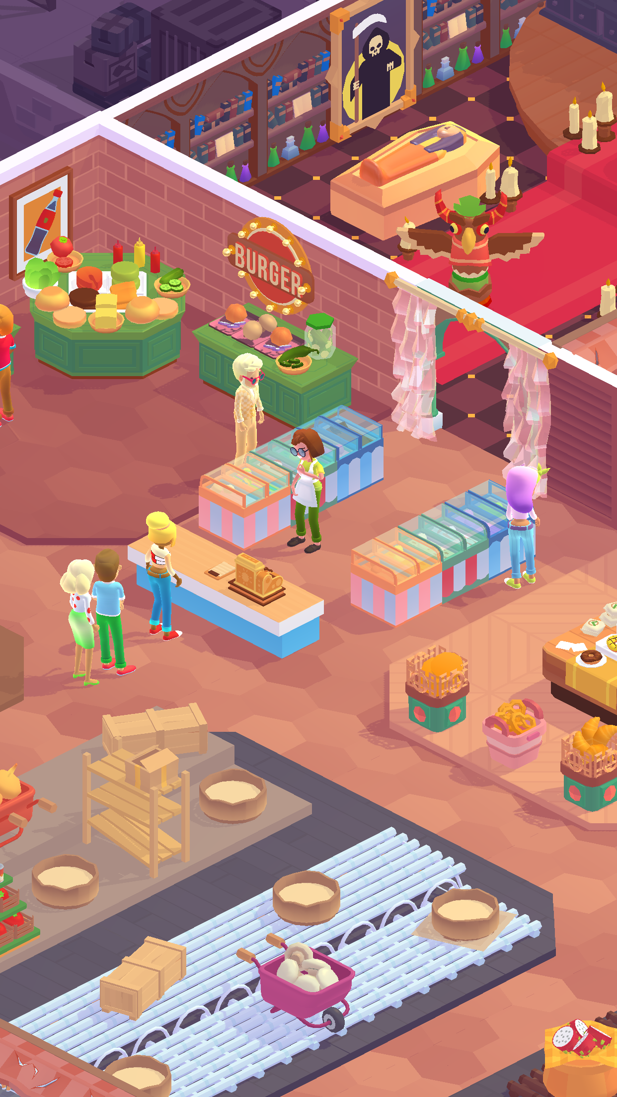 اسکرین شات 2 بازی Mini Market - Cooking Game