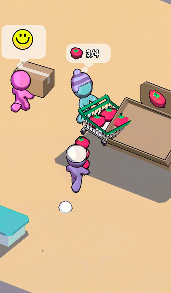 اسکرین شات 3 بازی My Mini Mart: Stickman Tycoon