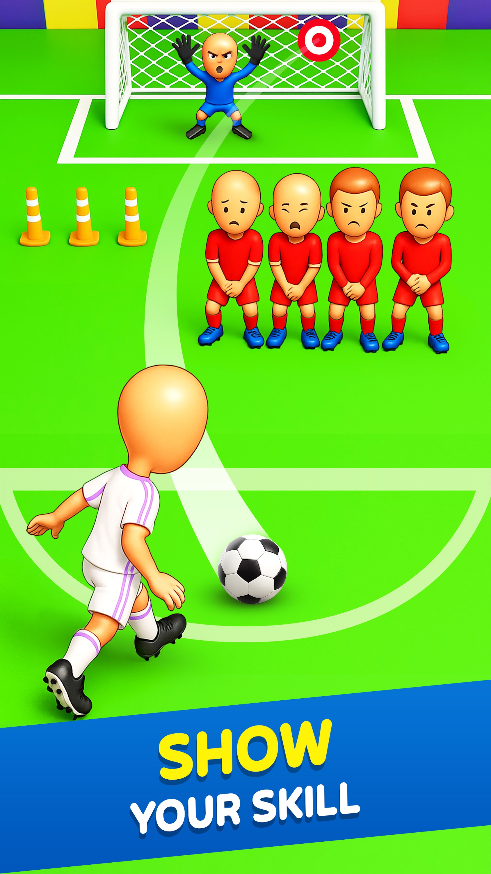 اسکرین شات 3 بازی Kick Football Hero・Soccer Game