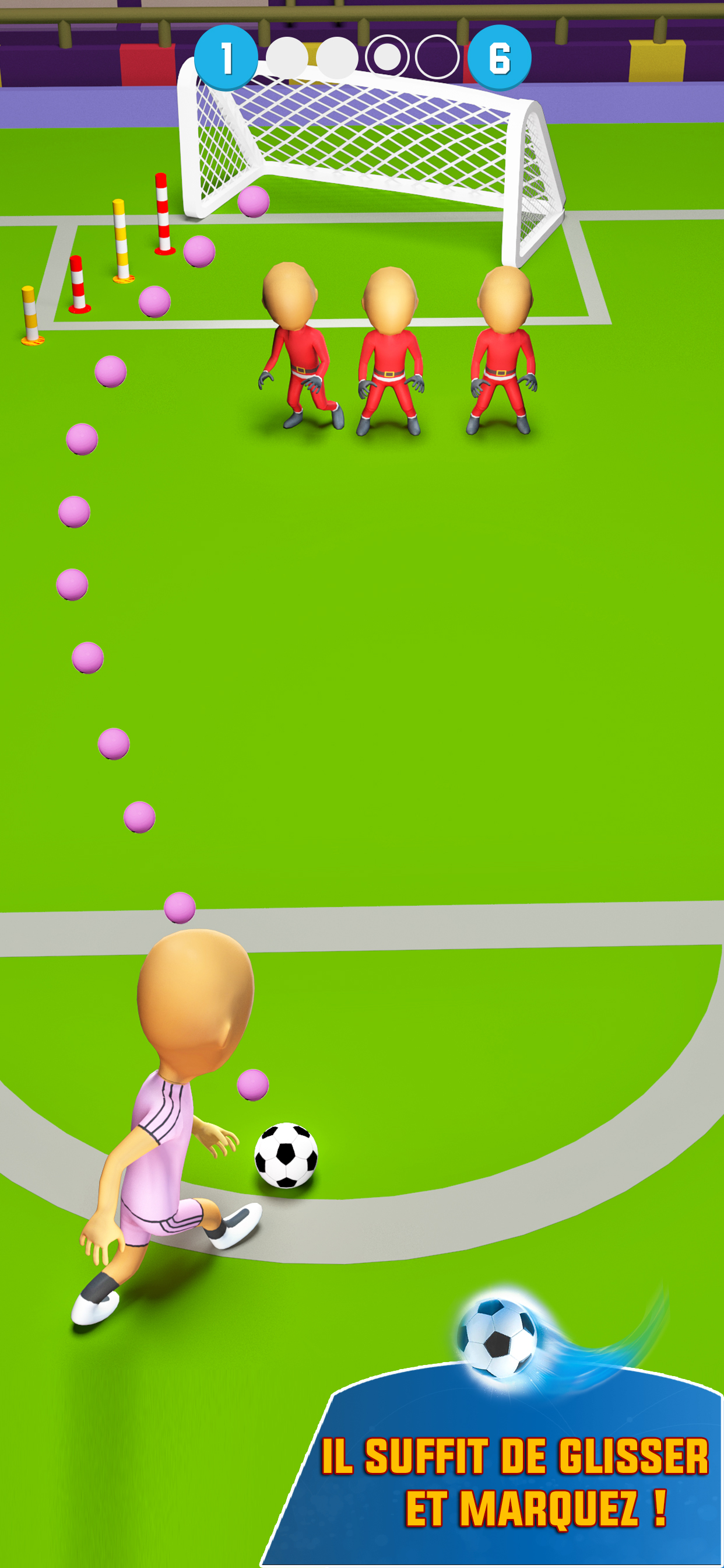 اسکرین شات 1 بازی Banana Kicks: Jeux de Football