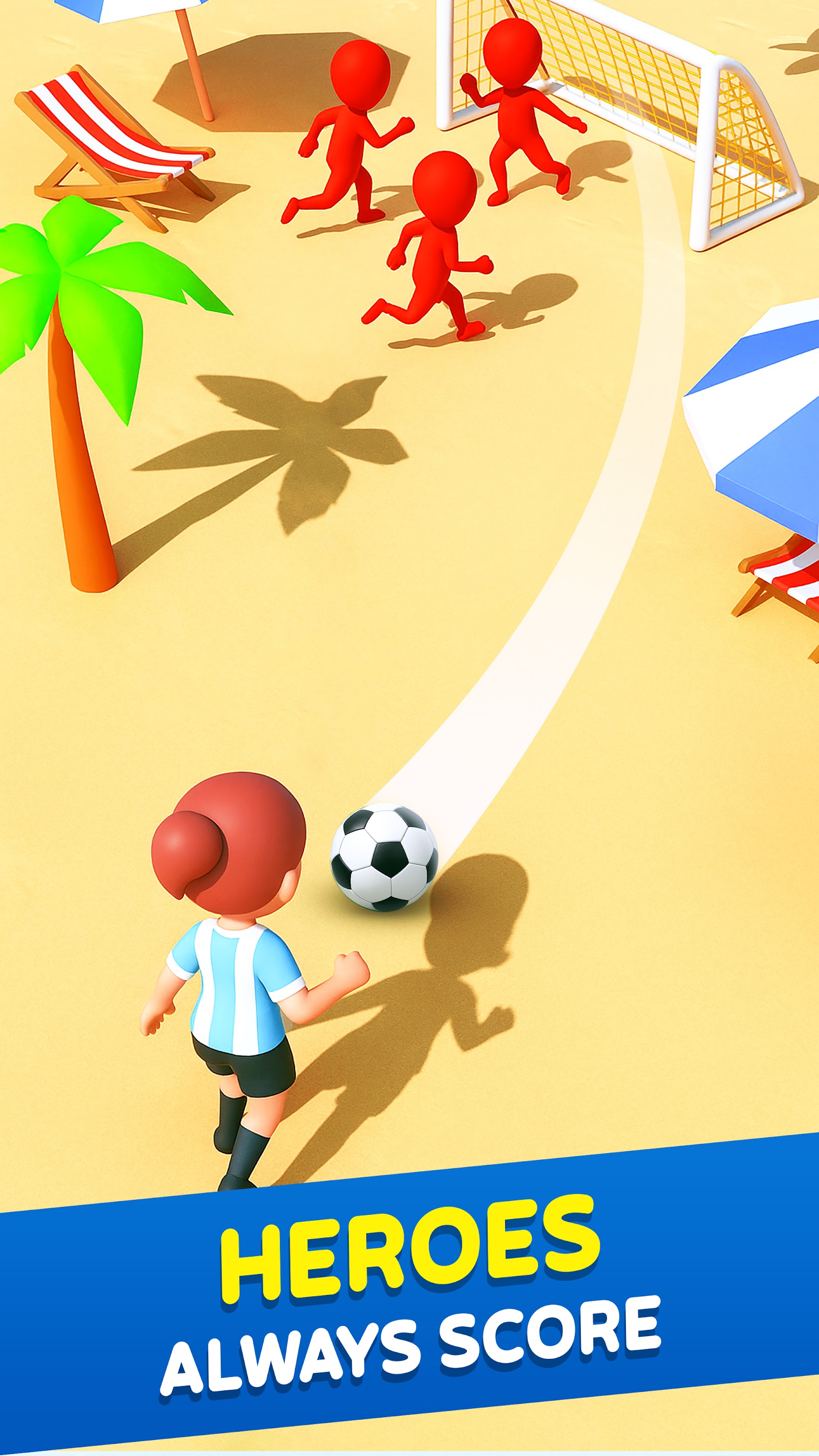 اسکرین شات 2 بازی Kick Football Hero・Soccer Game