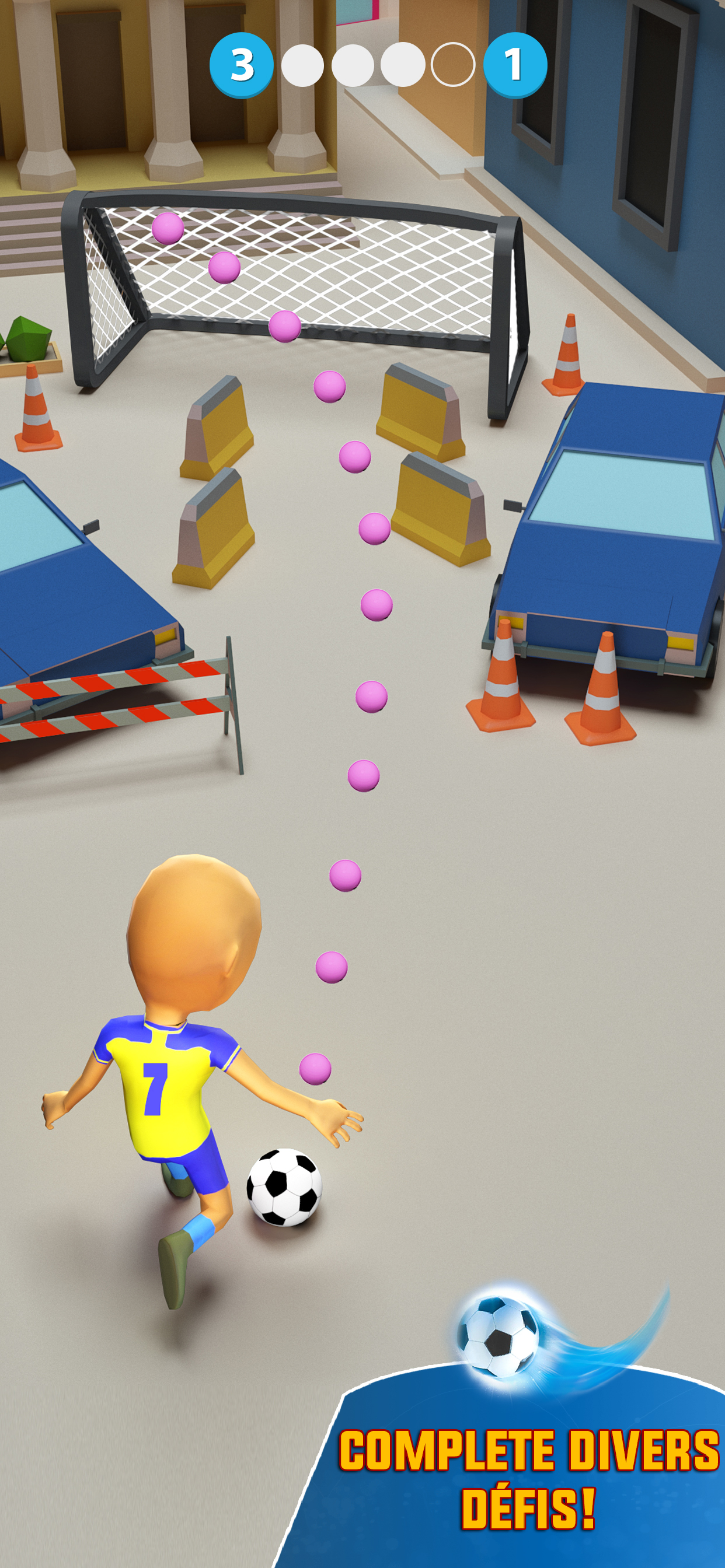 اسکرین شات 3 بازی Banana Kicks: Jeux de Football