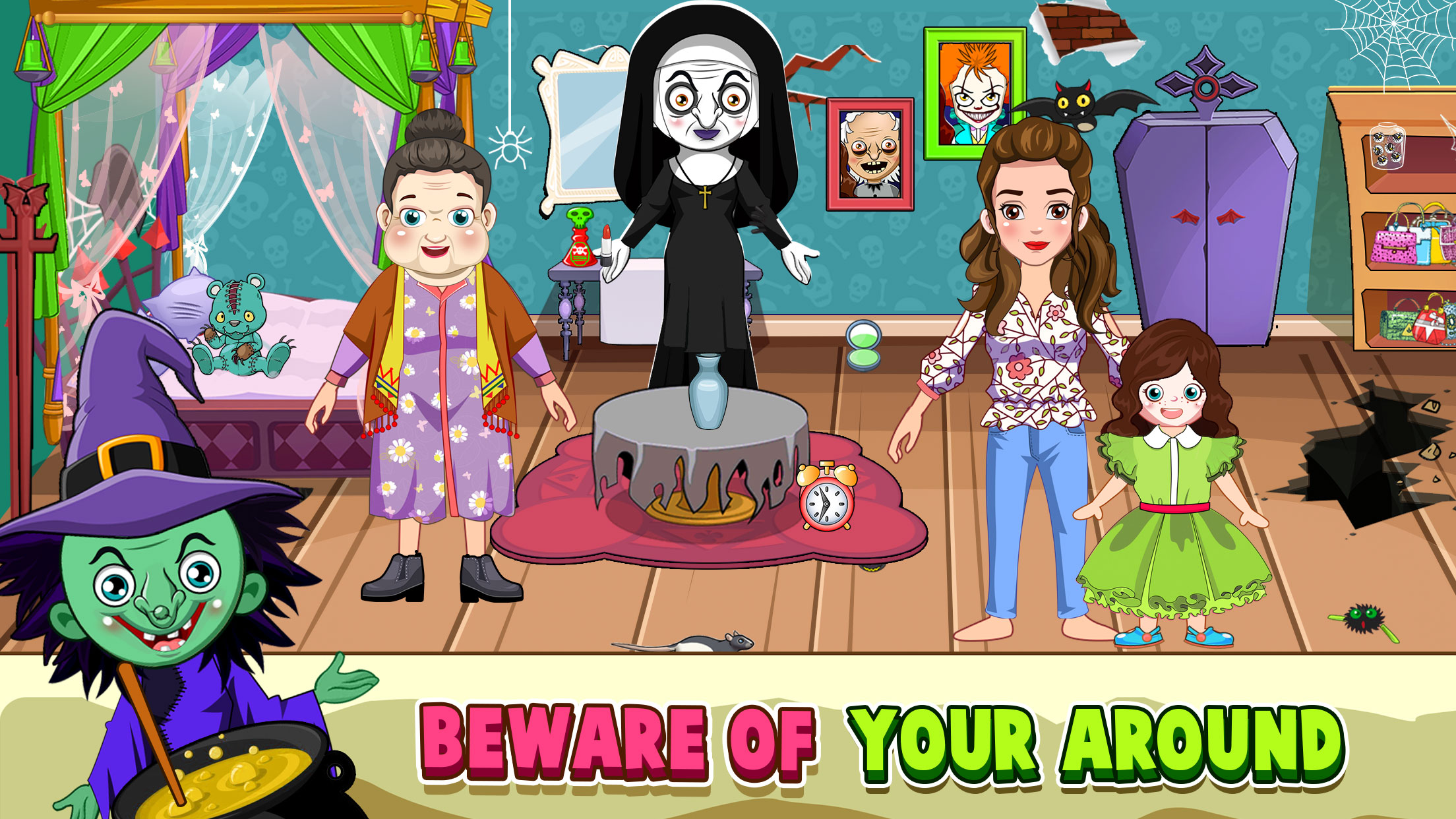اسکرین شات 2 بازی Mini Town Horror Granny House