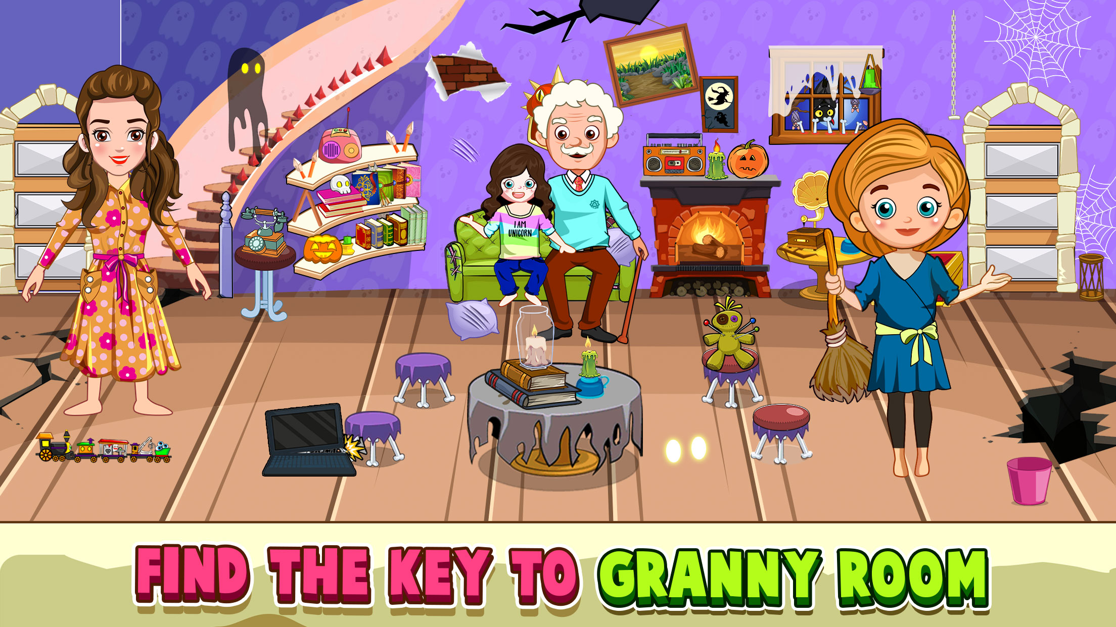 اسکرین شات 1 بازی Mini Town Horror Granny House