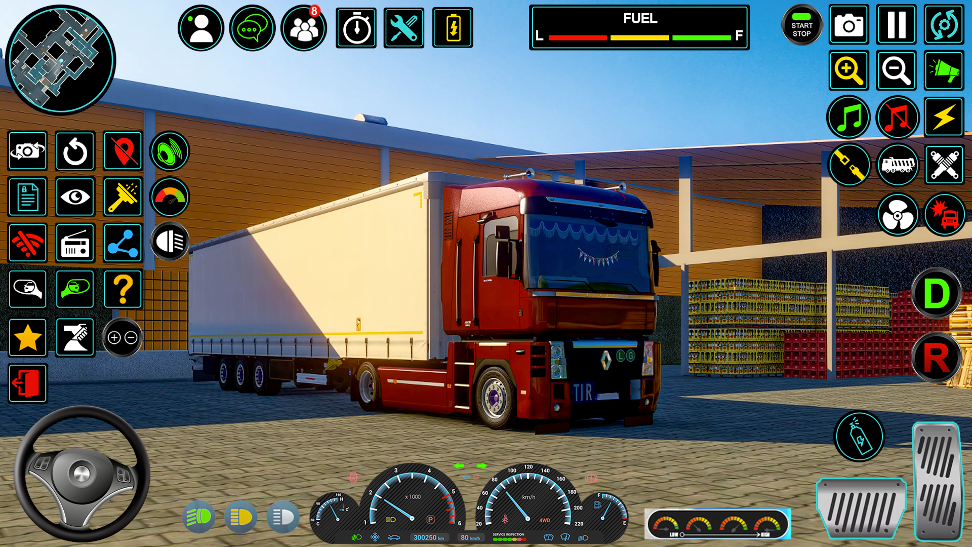 اسکرین شات 4 بازی Truck Transport:3d games