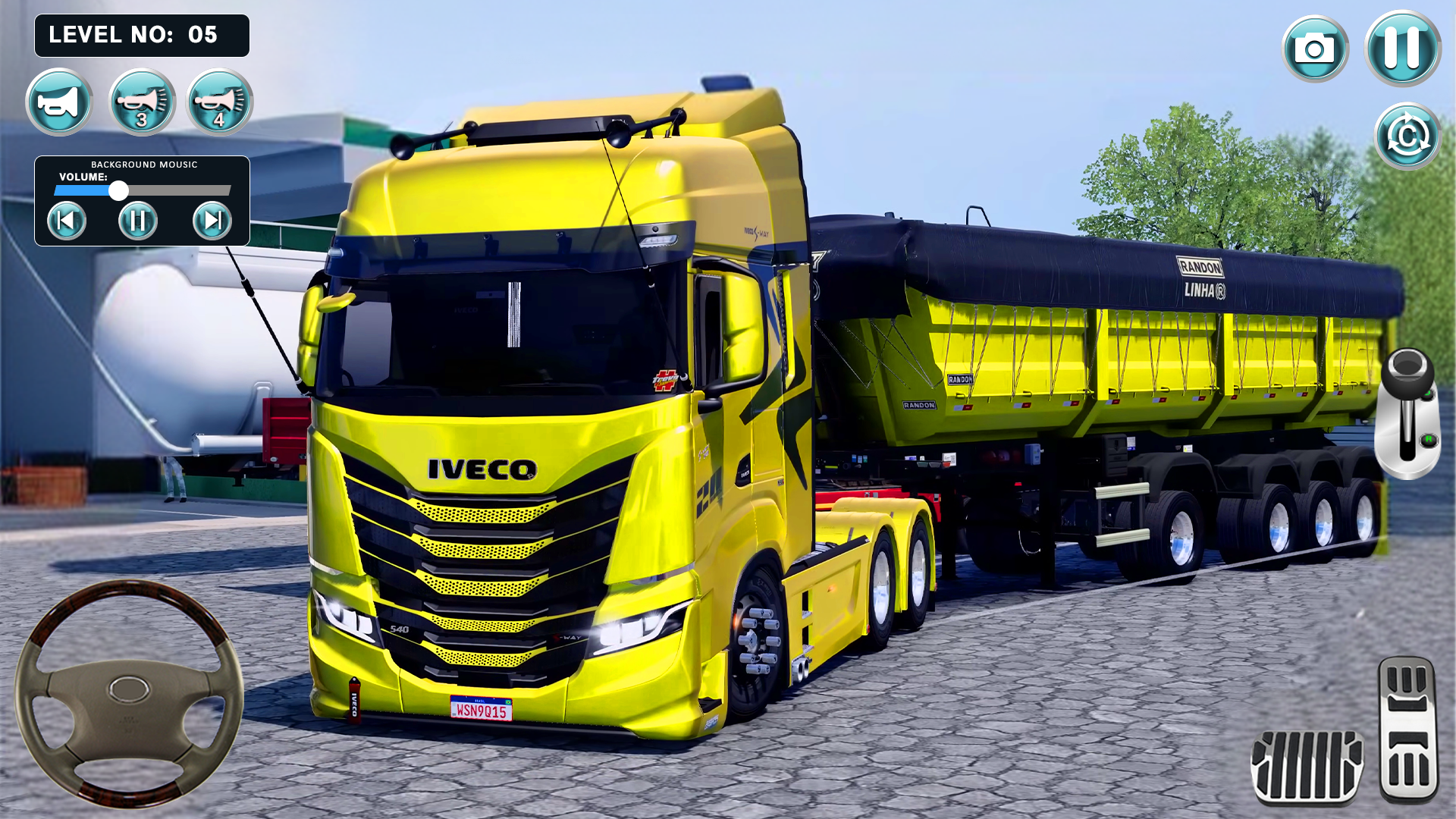 اسکرین شات 1 بازی Truck Transport:3d games