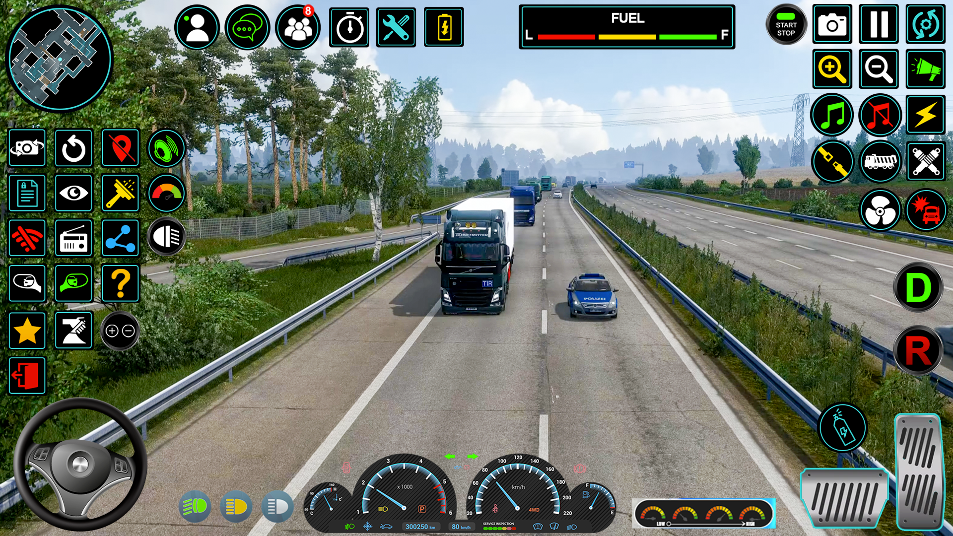 اسکرین شات 2 بازی Truck Transport:3d games