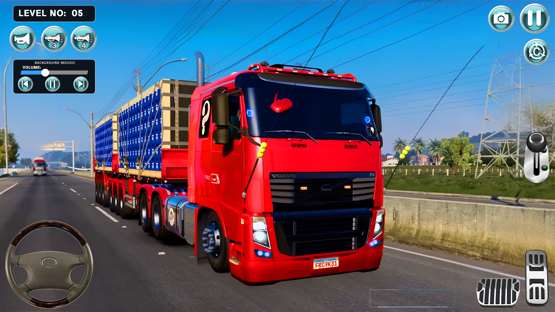اسکرین شات 2 بازی Truck Transport:3d games