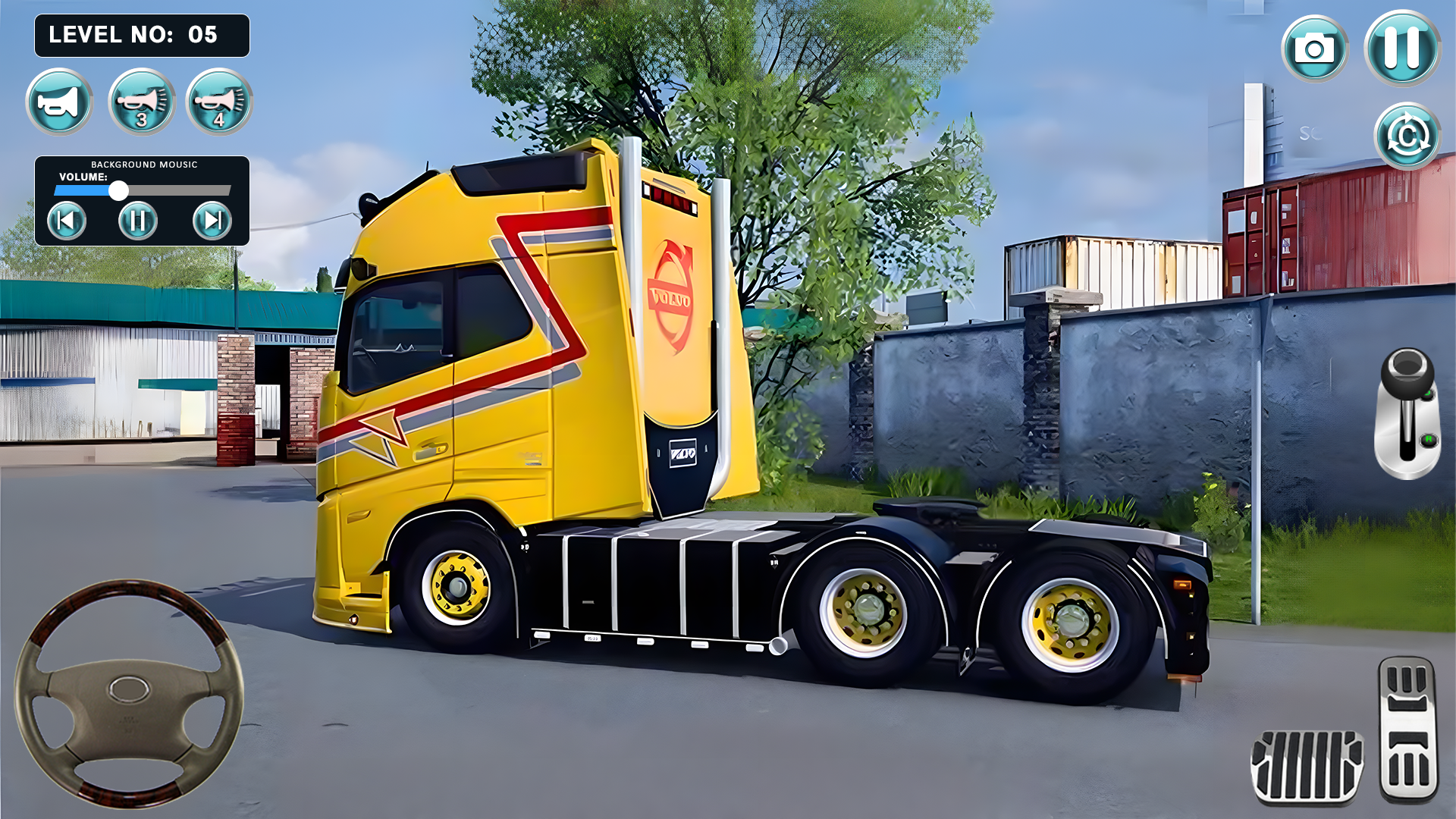 اسکرین شات 3 بازی Truck Transport:3d games