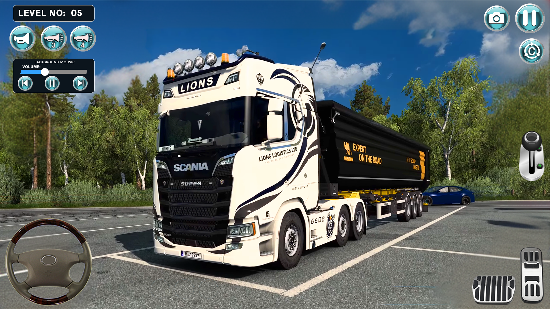 اسکرین شات 6 بازی Truck Transport:3d games