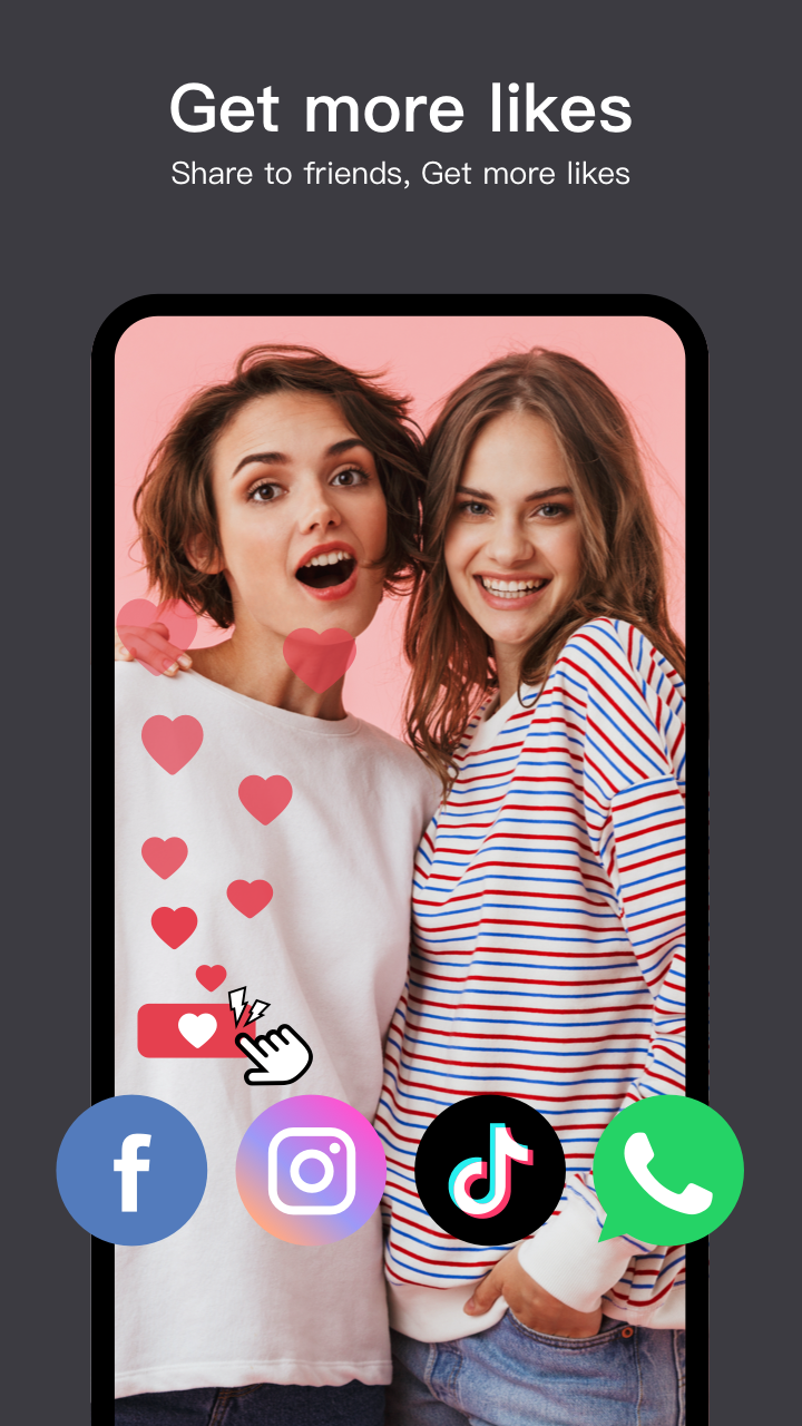 اسکرین شات 8 برنامه Vakie: Video Maker with Effect