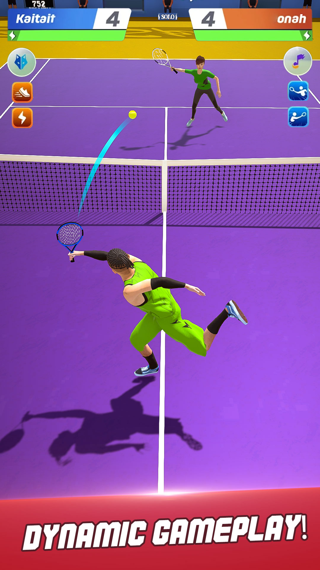 اسکرین شات 5 بازی Badminton Games 2025 Tennis 3D
