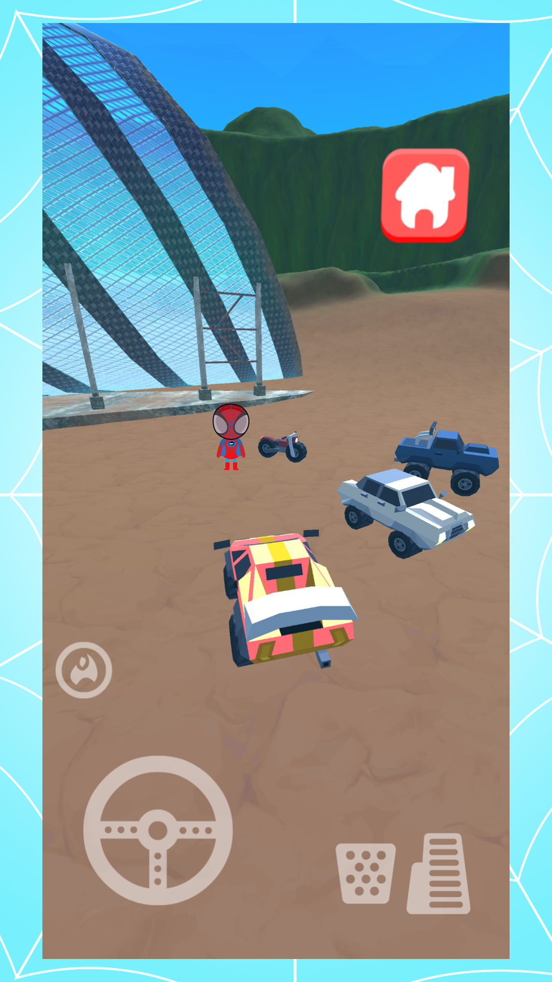 اسکرین شات 2 بازی Super Spider Hero Phone