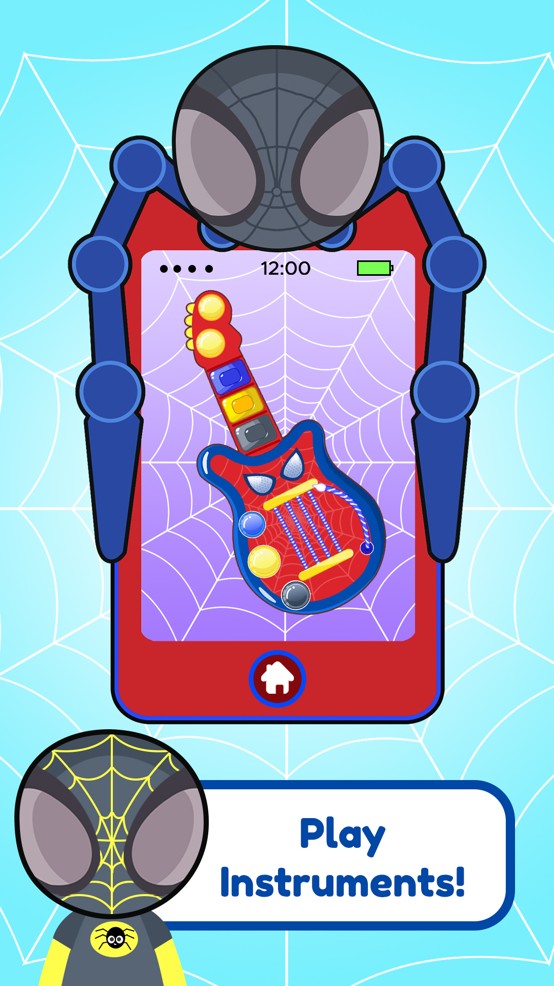 اسکرین شات 5 بازی Super Spider Hero Phone