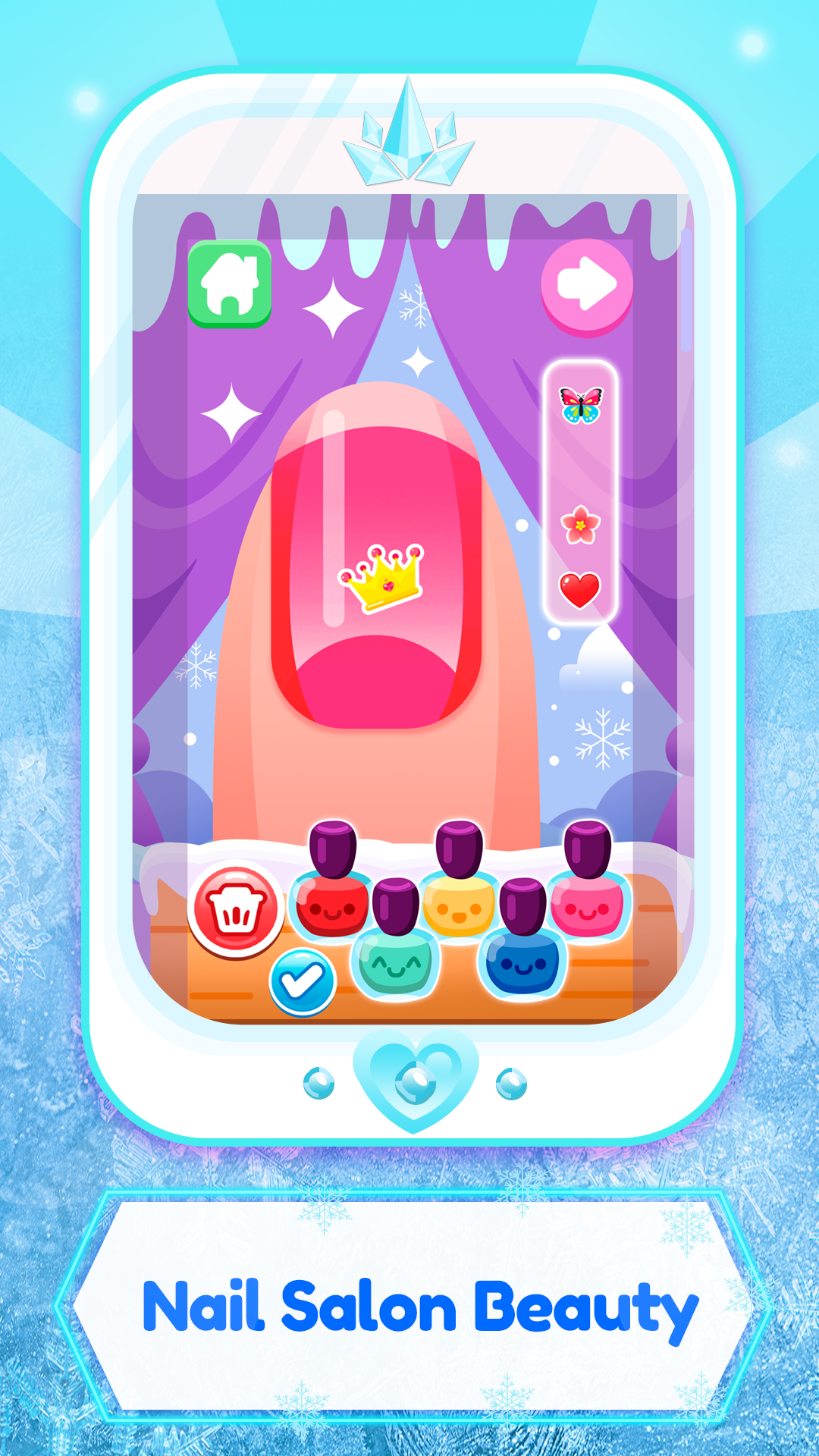 اسکرین شات 6 بازی Baby Ice Princess Phone