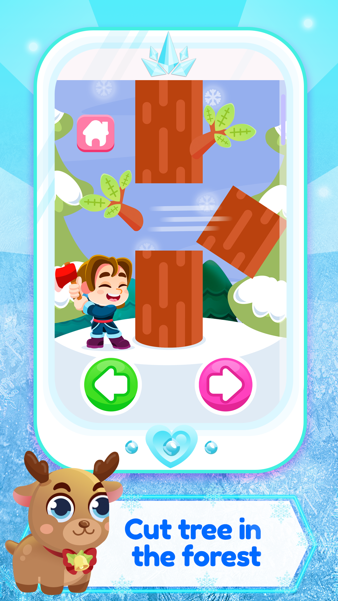 اسکرین شات 4 بازی Baby Ice Princess Phone