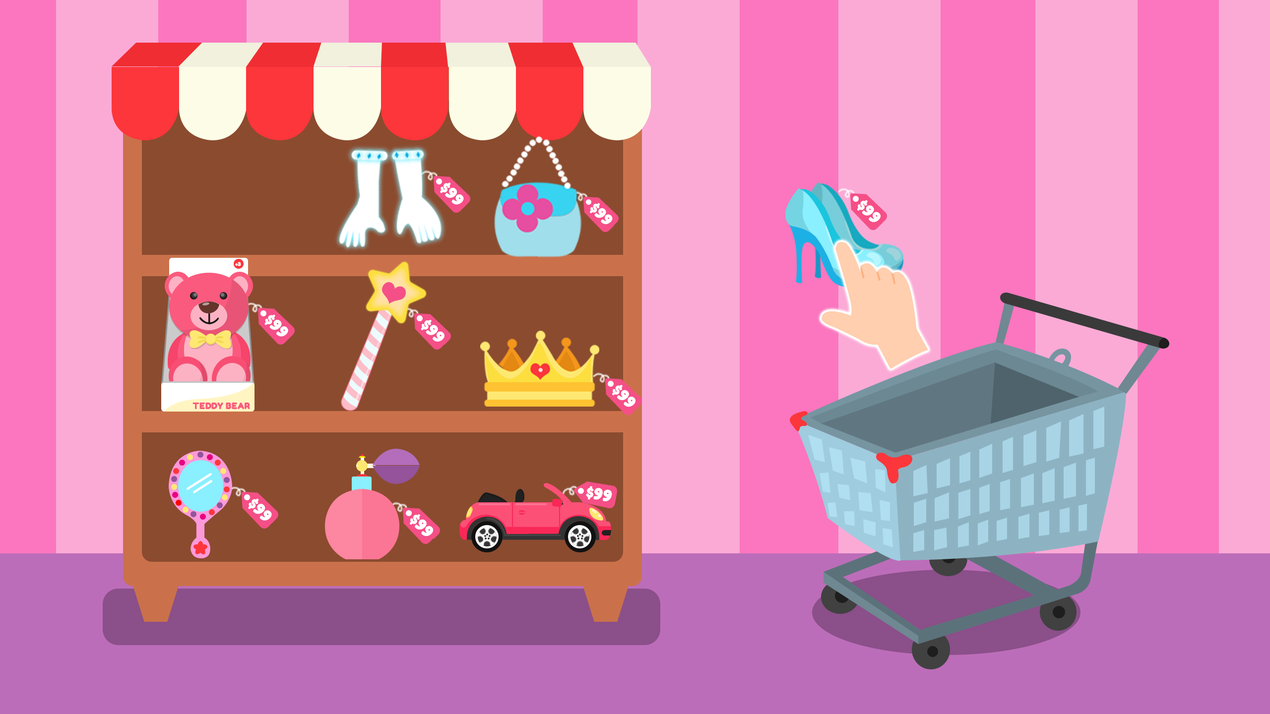 اسکرین شات 3 بازی Princess Cash Register