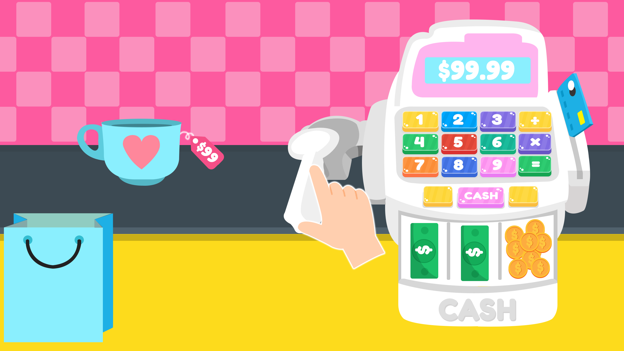 اسکرین شات 1 بازی Princess Cash Register