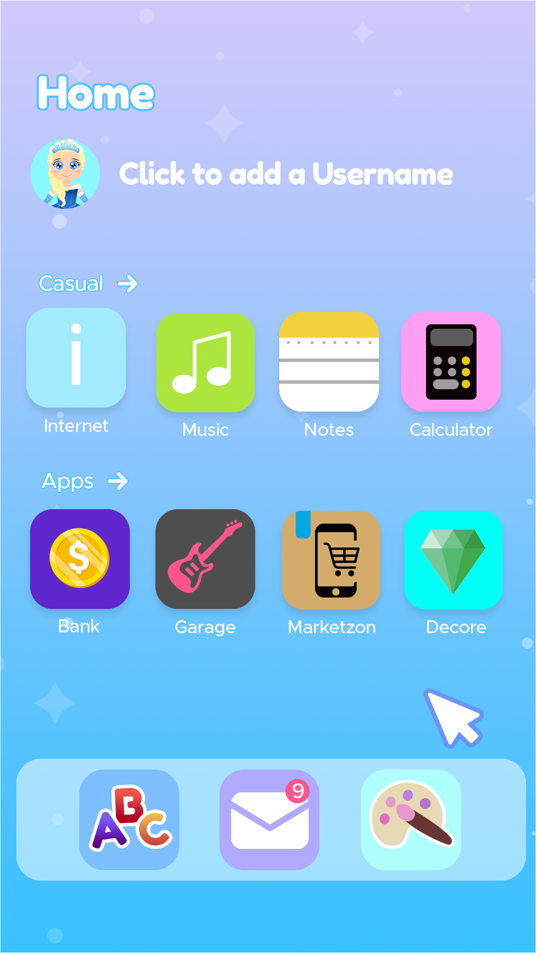 اسکرین شات 1 بازی My Princess Computer