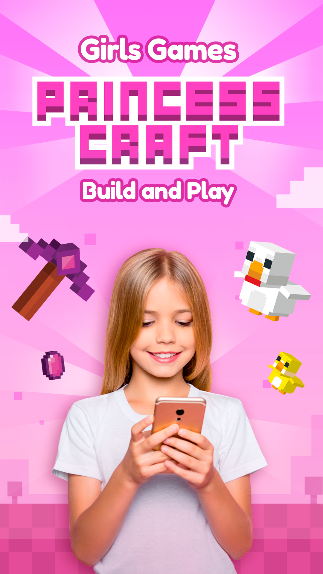 اسکرین شات 1 بازی Princess Craft: Girl Games