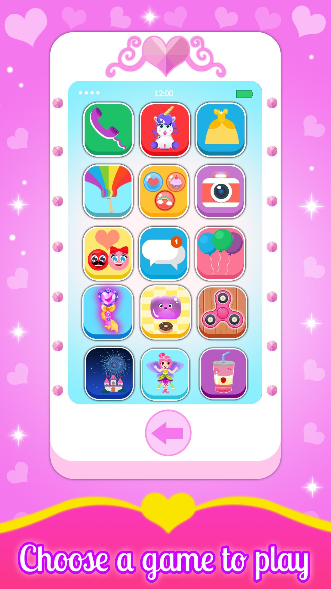 اسکرین شات 1 بازی Baby Princess Phone