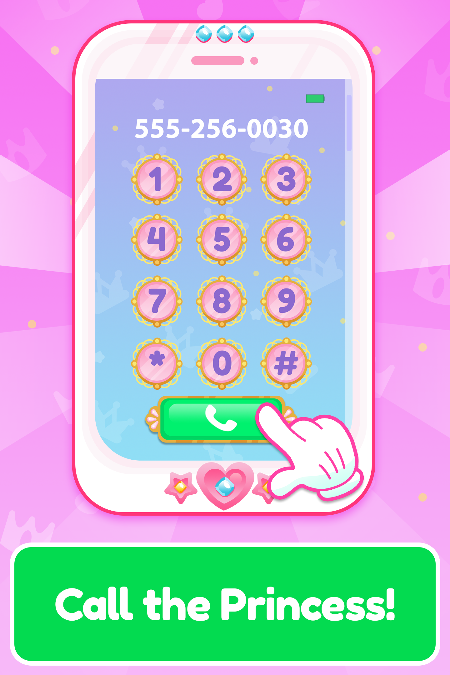 اسکرین شات 2 بازی Baby Princess Phone 2
