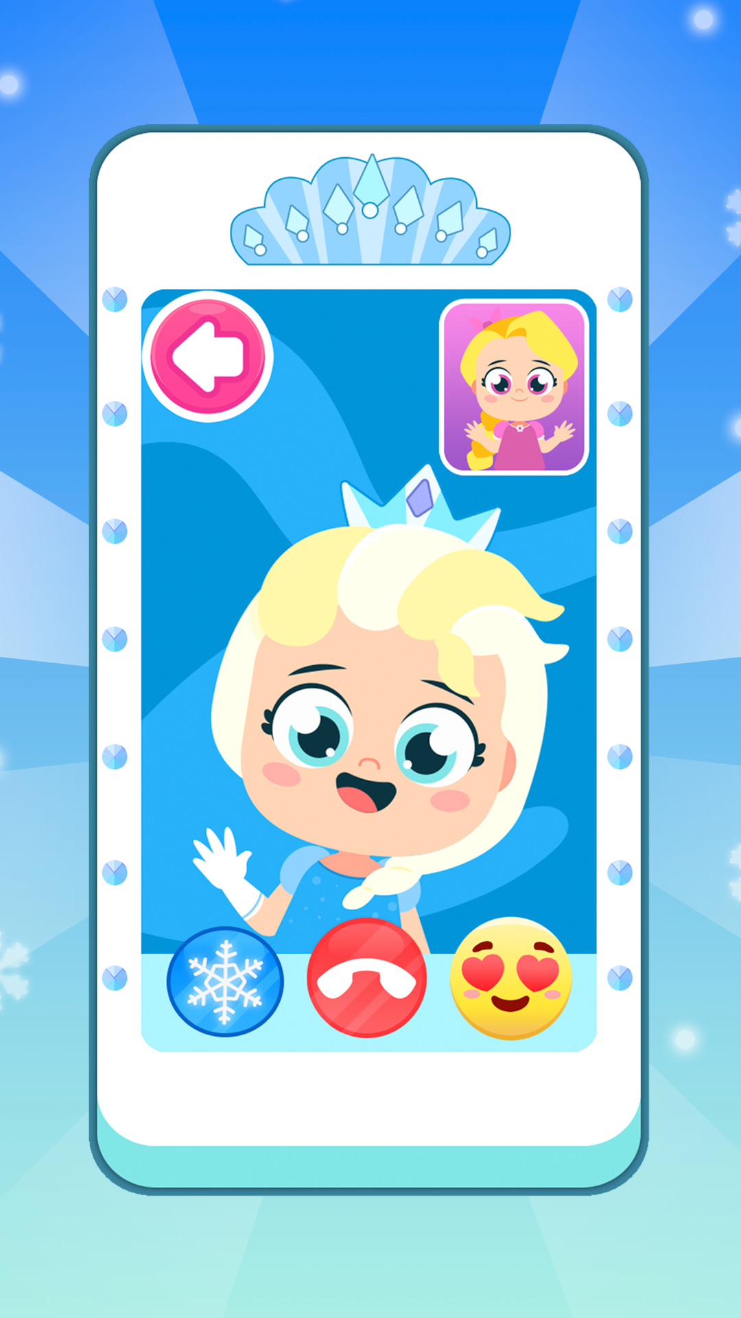 اسکرین شات 1 بازی Baby Princess Phone 3