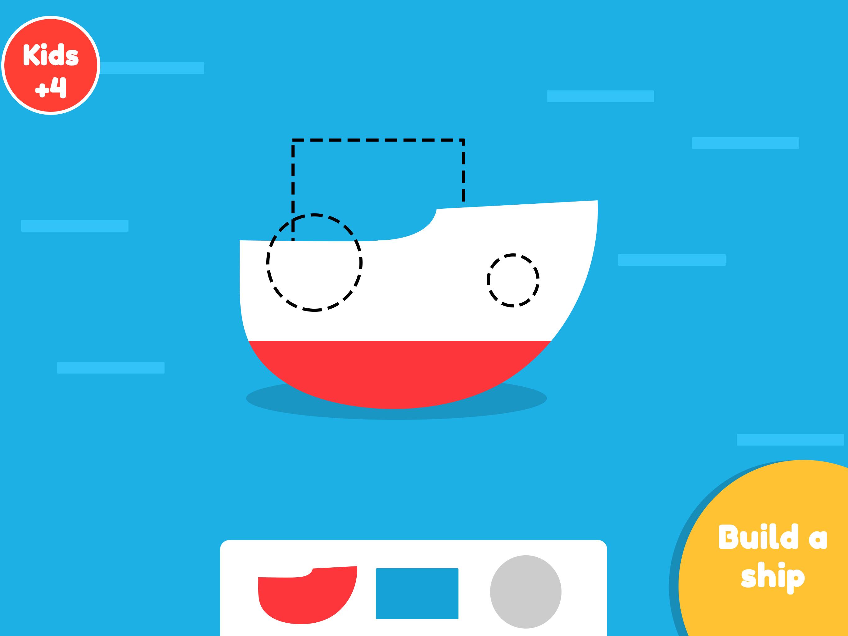 اسکرین شات 3 بازی Shapes for Kids