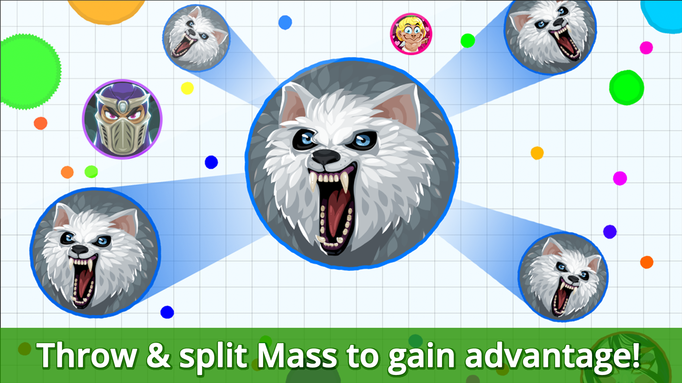 اسکرین شات 5 بازی Agar.io
