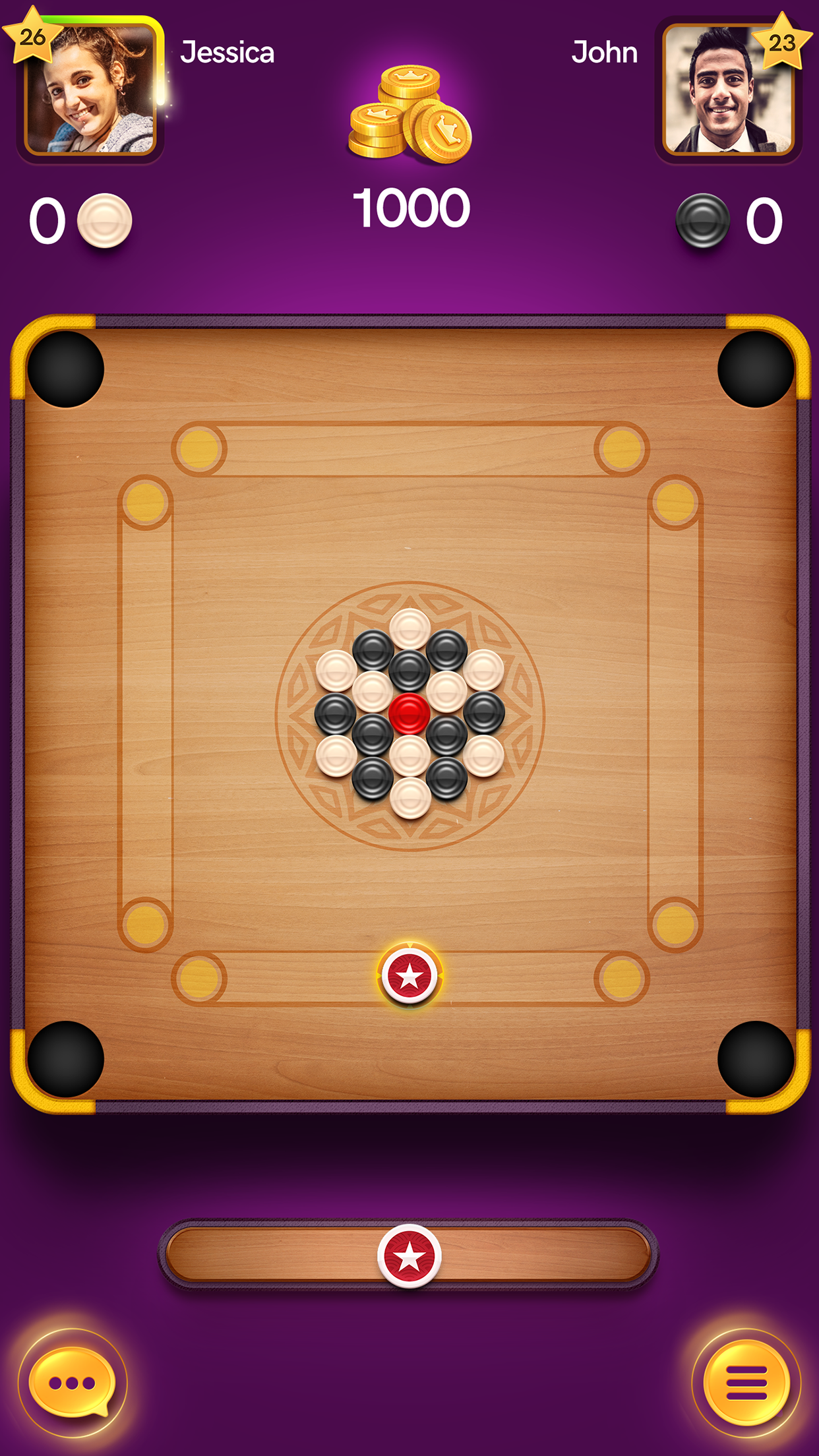 اسکرین شات 3 بازی Carrom Pool: Disc Game