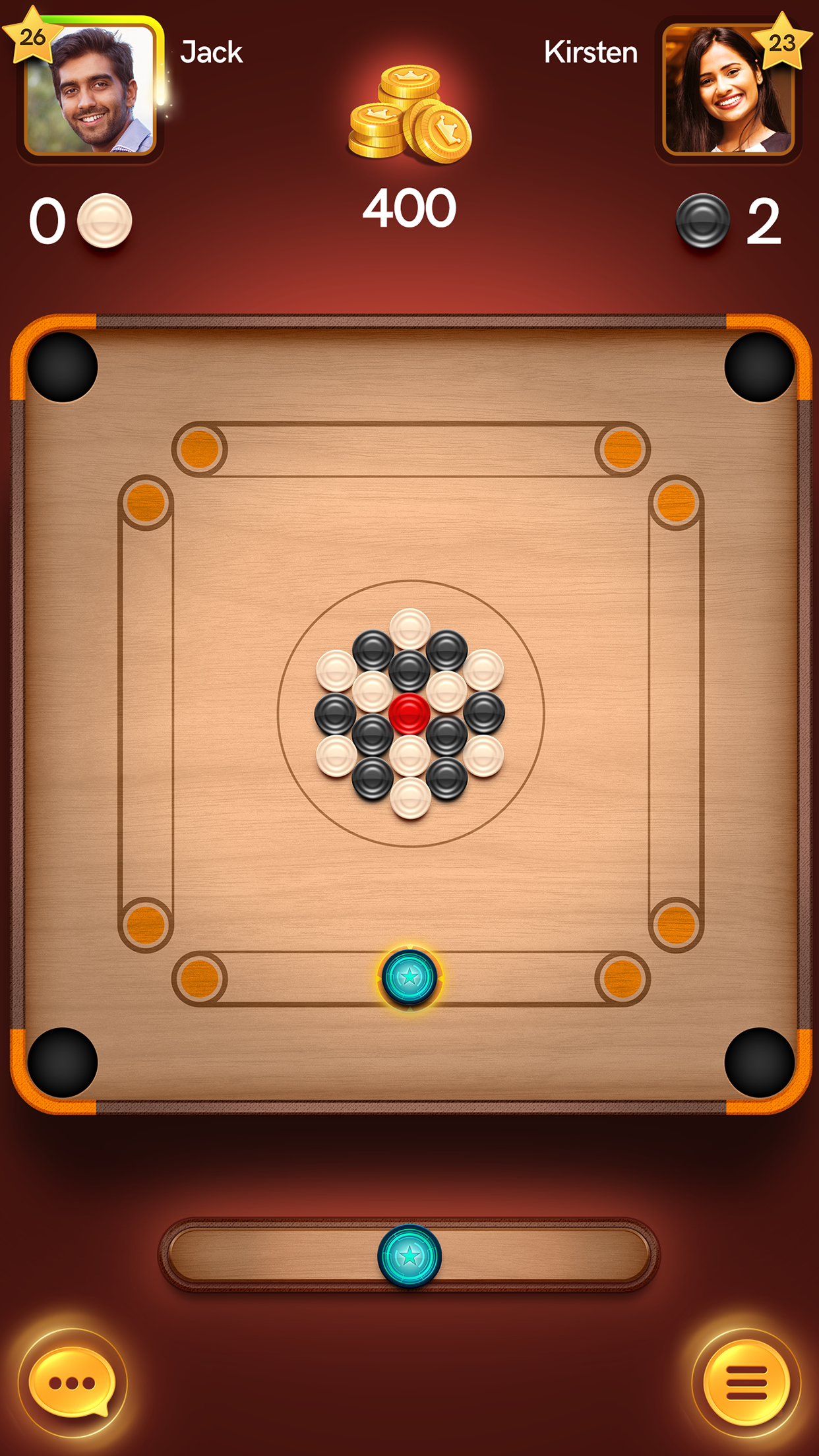 اسکرین شات 1 بازی Carrom Pool: Disc Game