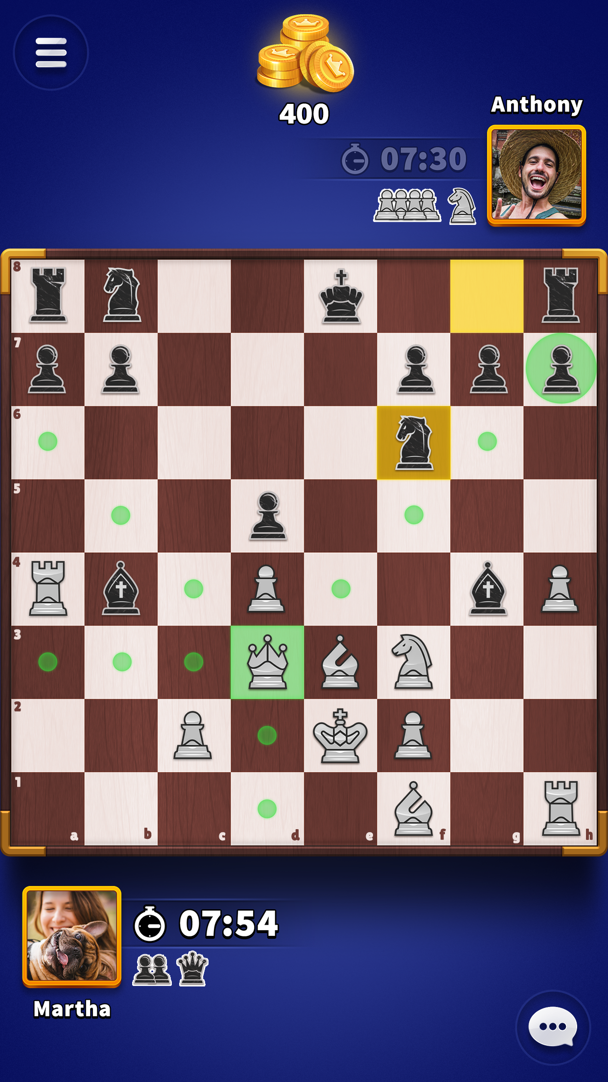 اسکرین شات 5 بازی Chess Clash: Online & Offline