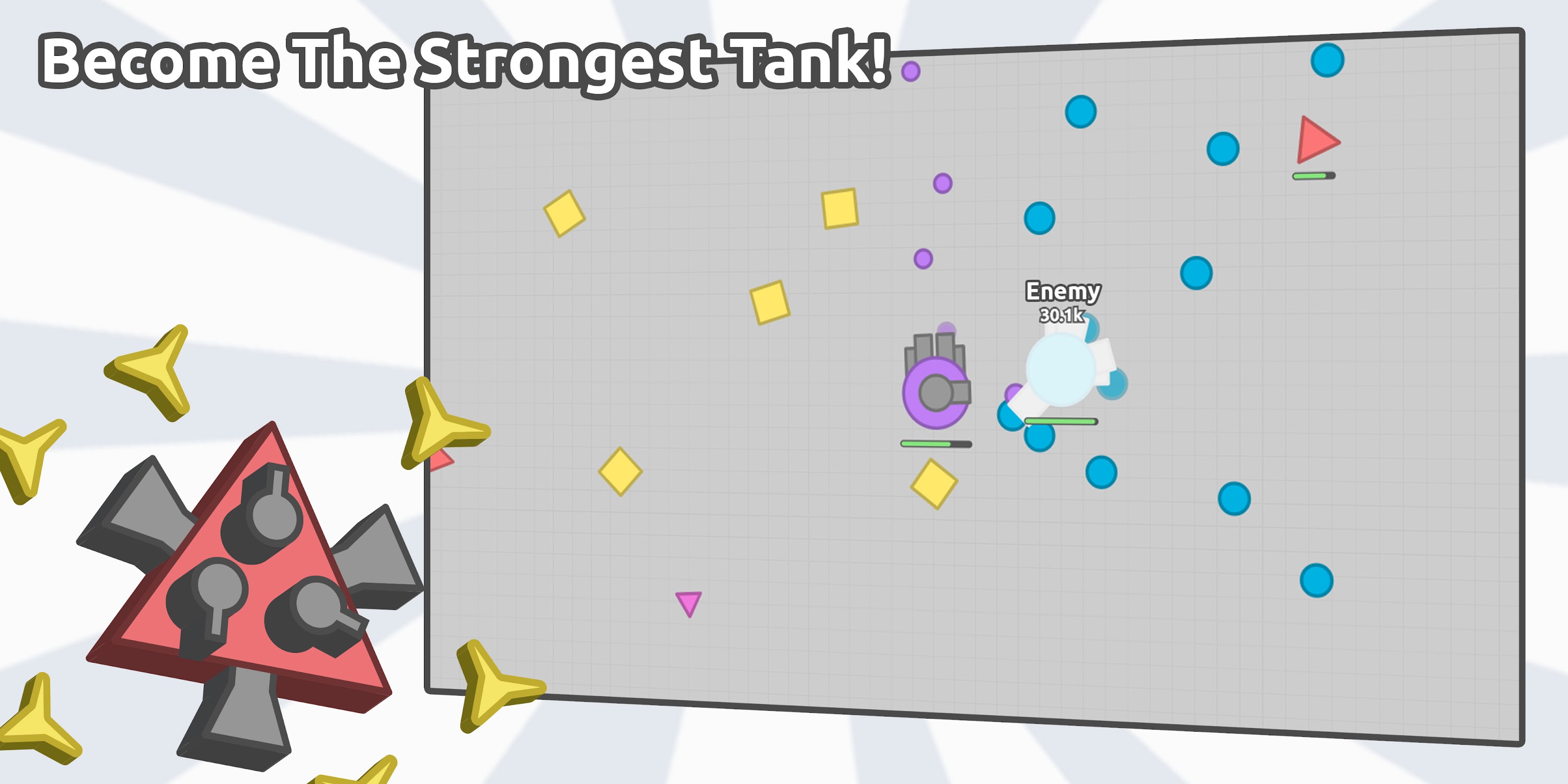 اسکرین شات 4 بازی diep.io