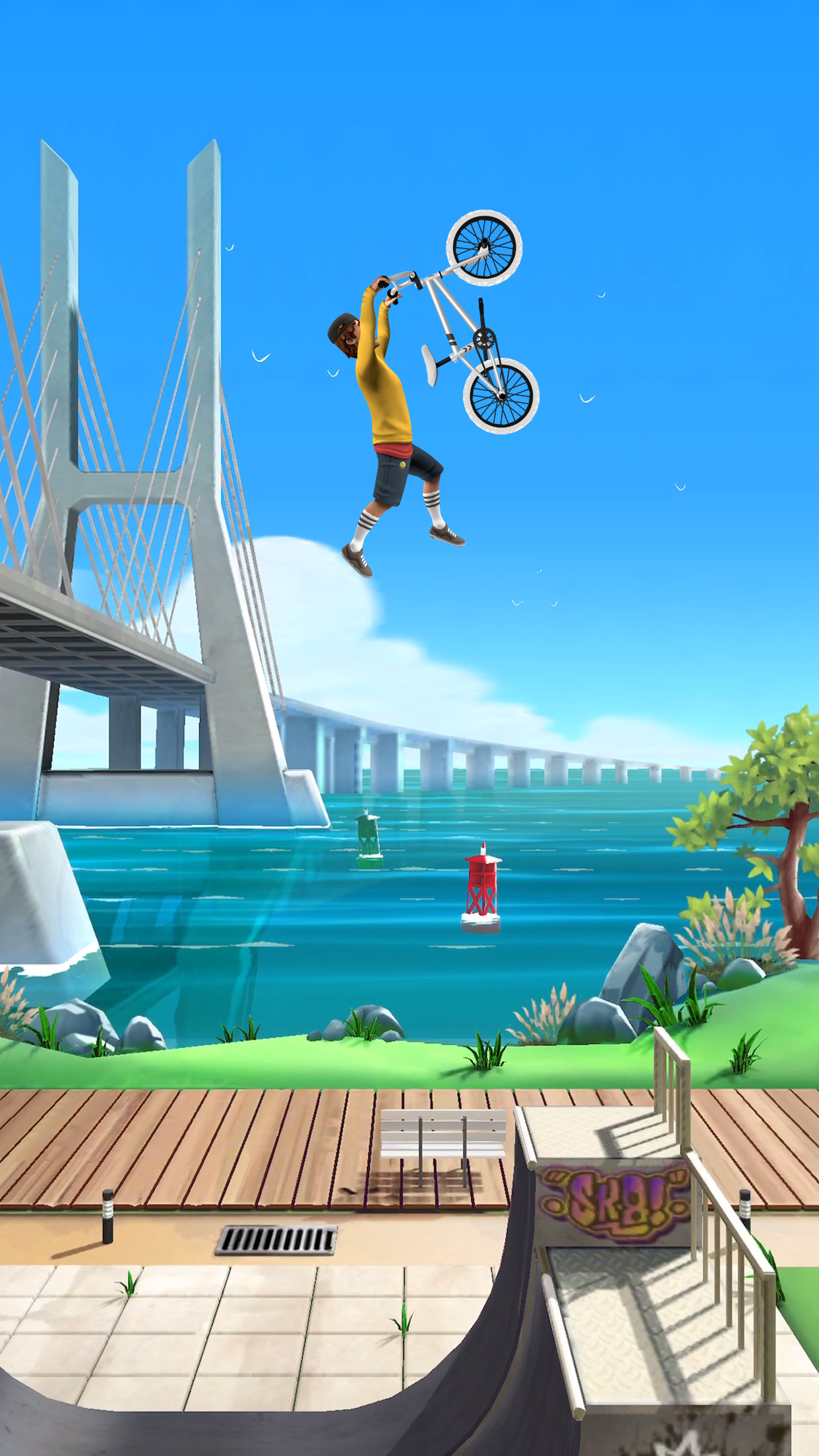 اسکرین شات 6 بازی Flip Rider - BMX Tricks