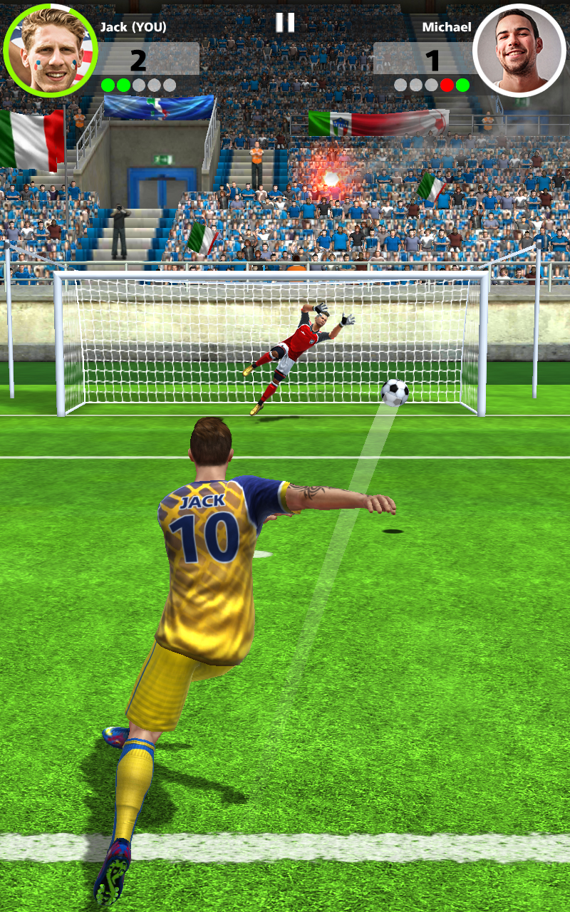 اسکرین شات 6 بازی Football Strike: Online Soccer