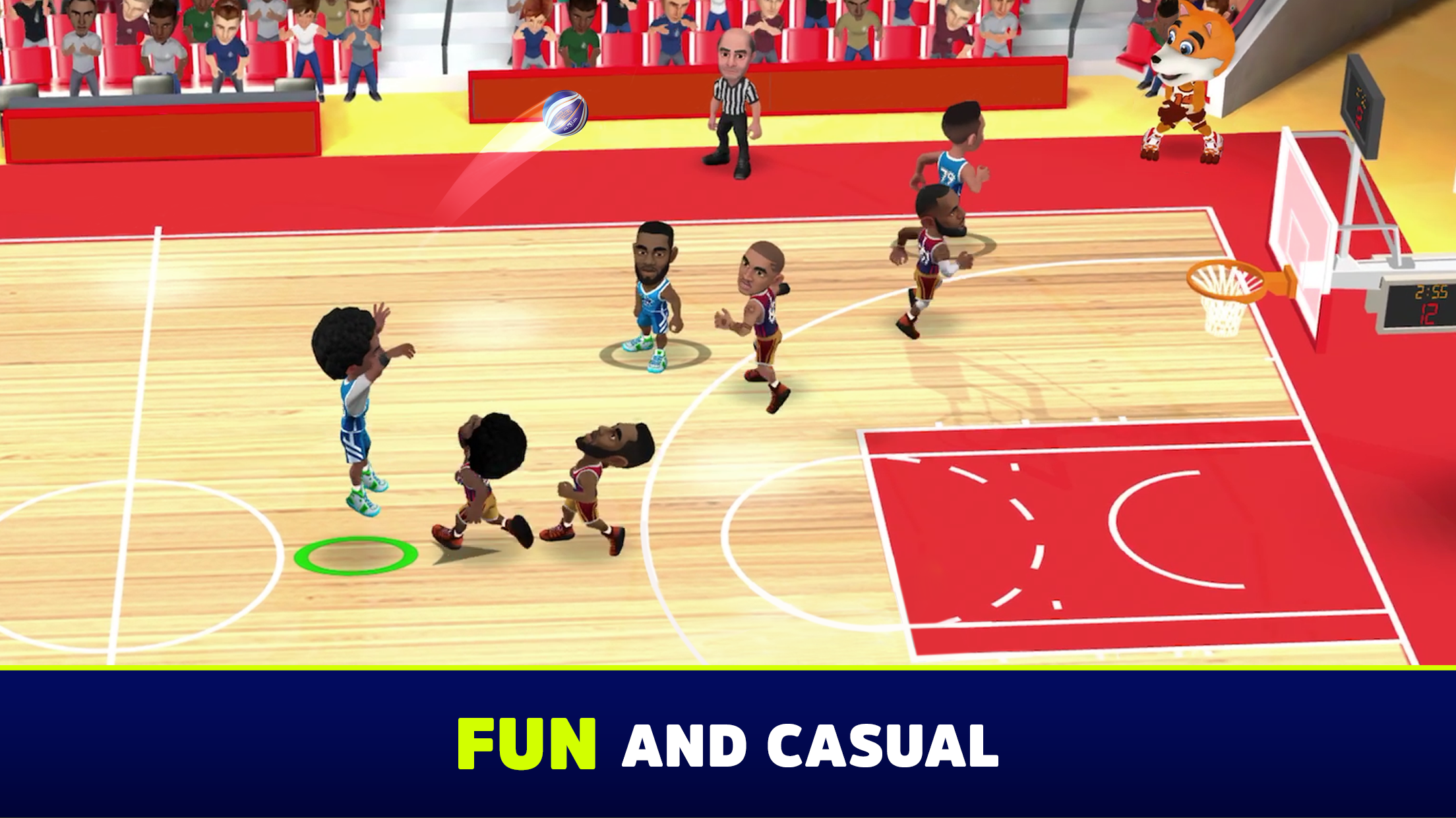 اسکرین شات 1 بازی Mini Basketball