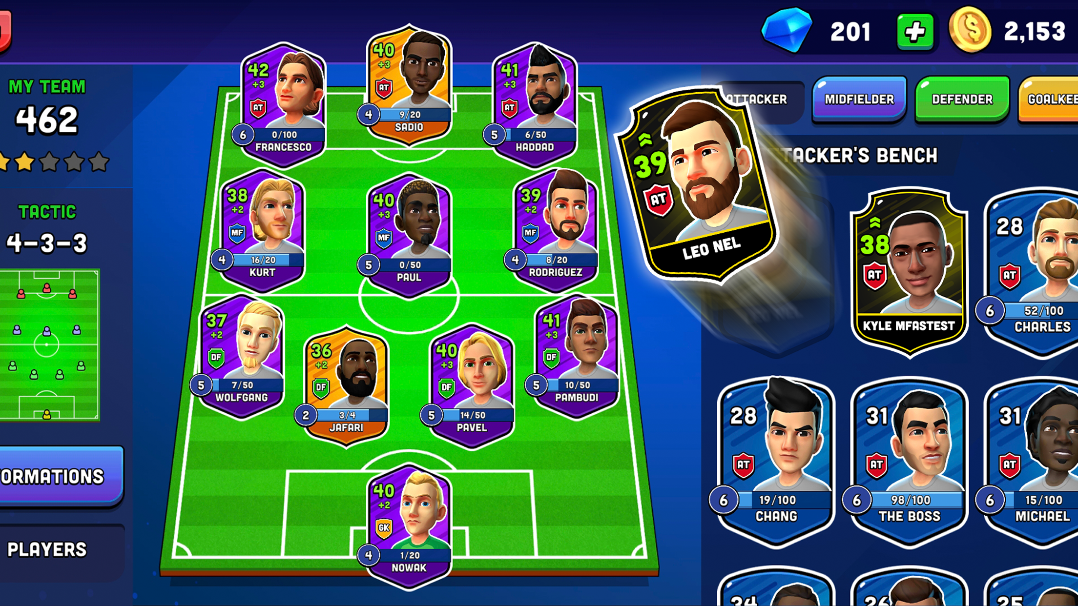 اسکرین شات 3 بازی Mini Football - Soccer Games